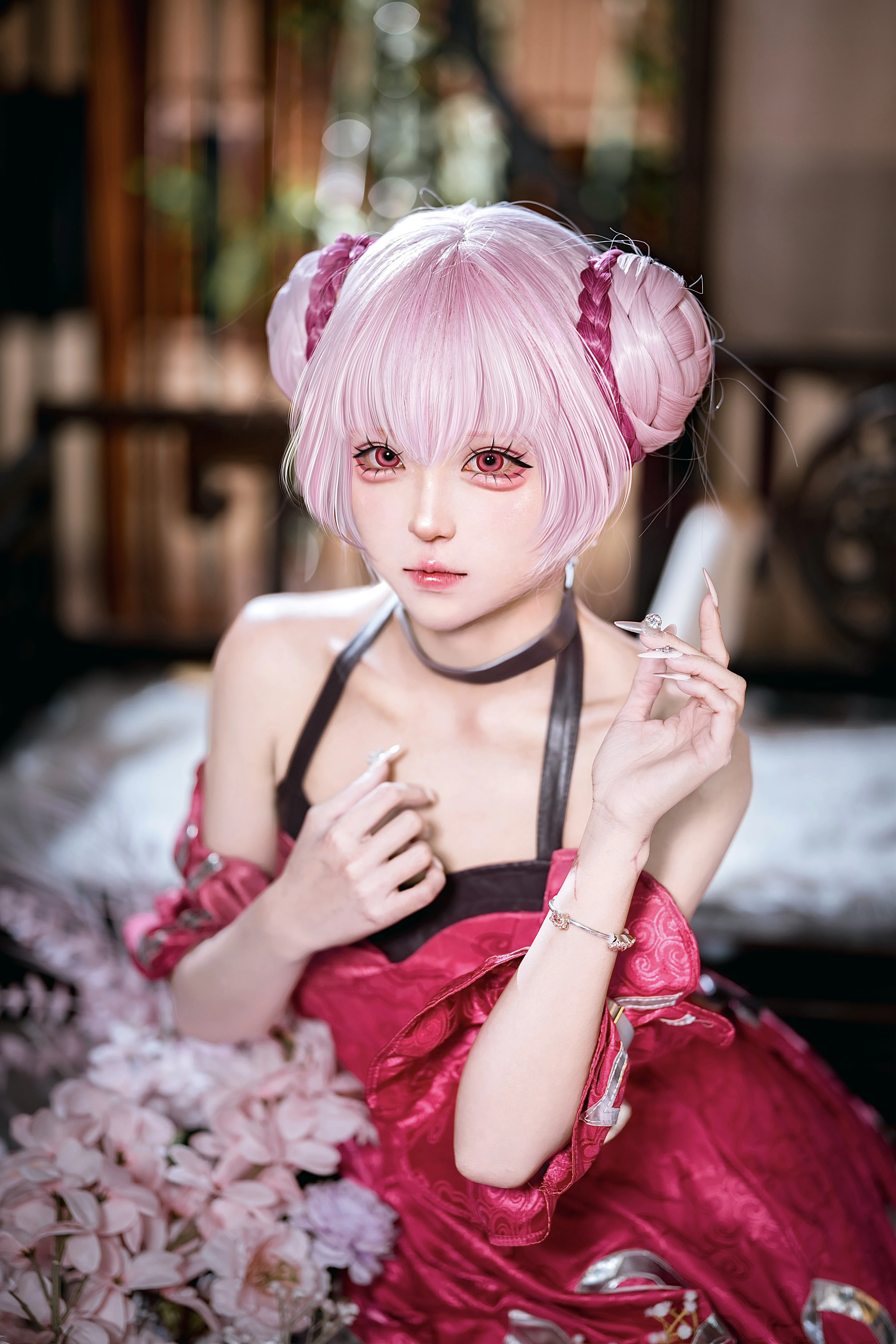 【小乔cos】王者荣耀恋之微风，镜头下的灵动少女 - 第 4 张