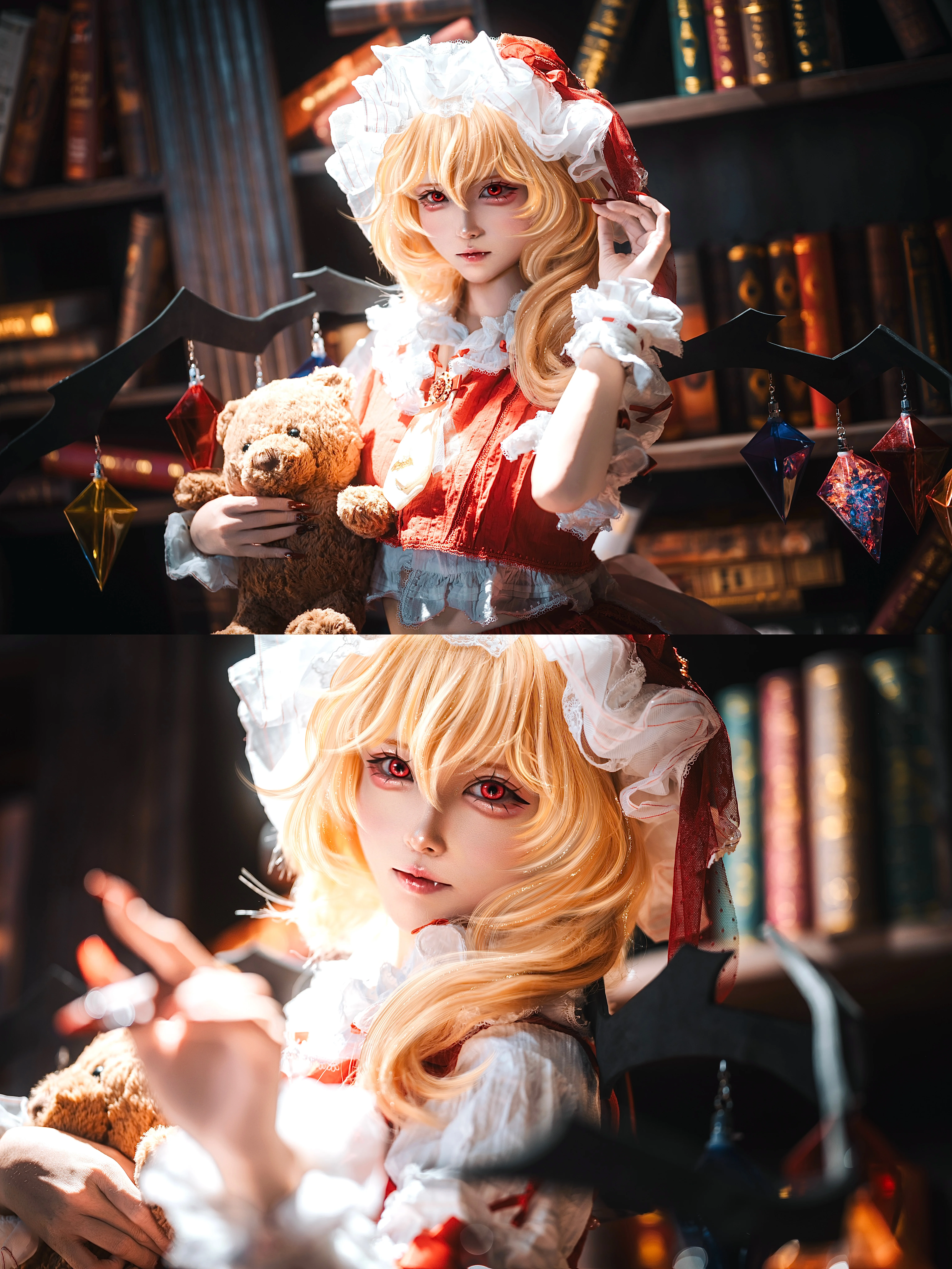 【芙兰朵露cos】东方Project恶魔之妹的专属书房 - 第 1 张