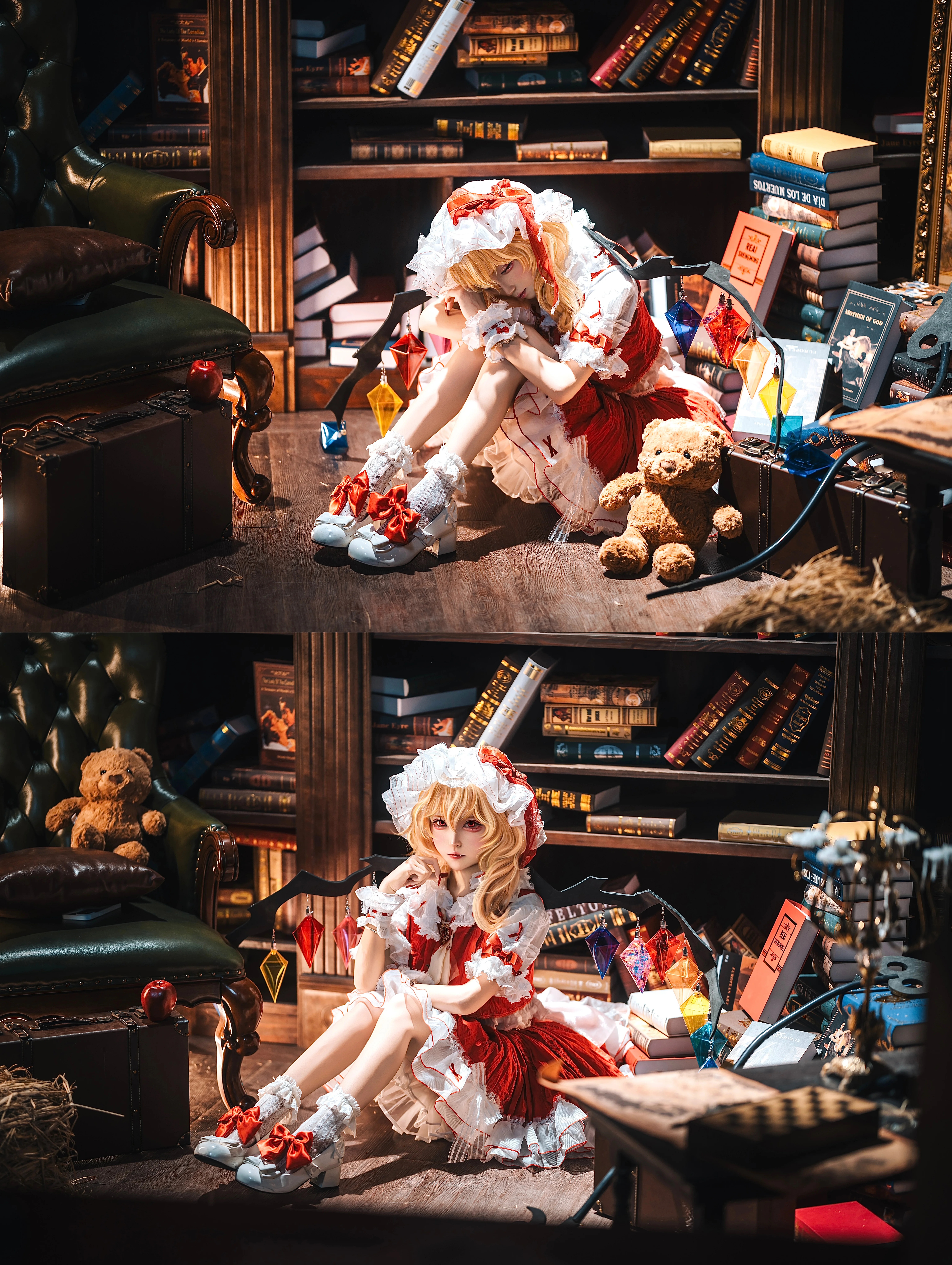 【芙兰朵露cos】东方Project恶魔之妹的专属书房 - 第 4 张
