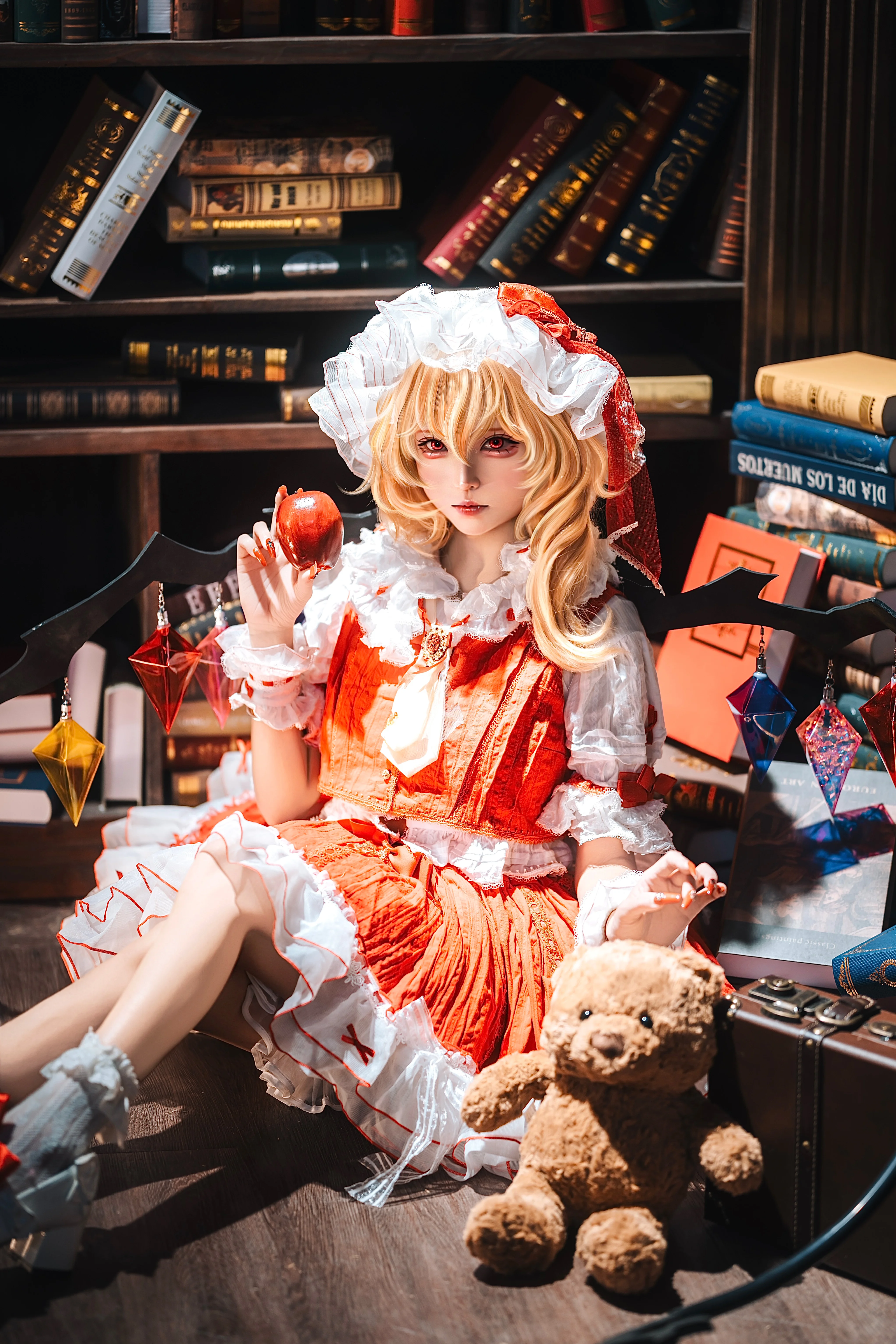 【芙兰朵露cos】东方Project恶魔之妹的专属书房 - 第 5 张
