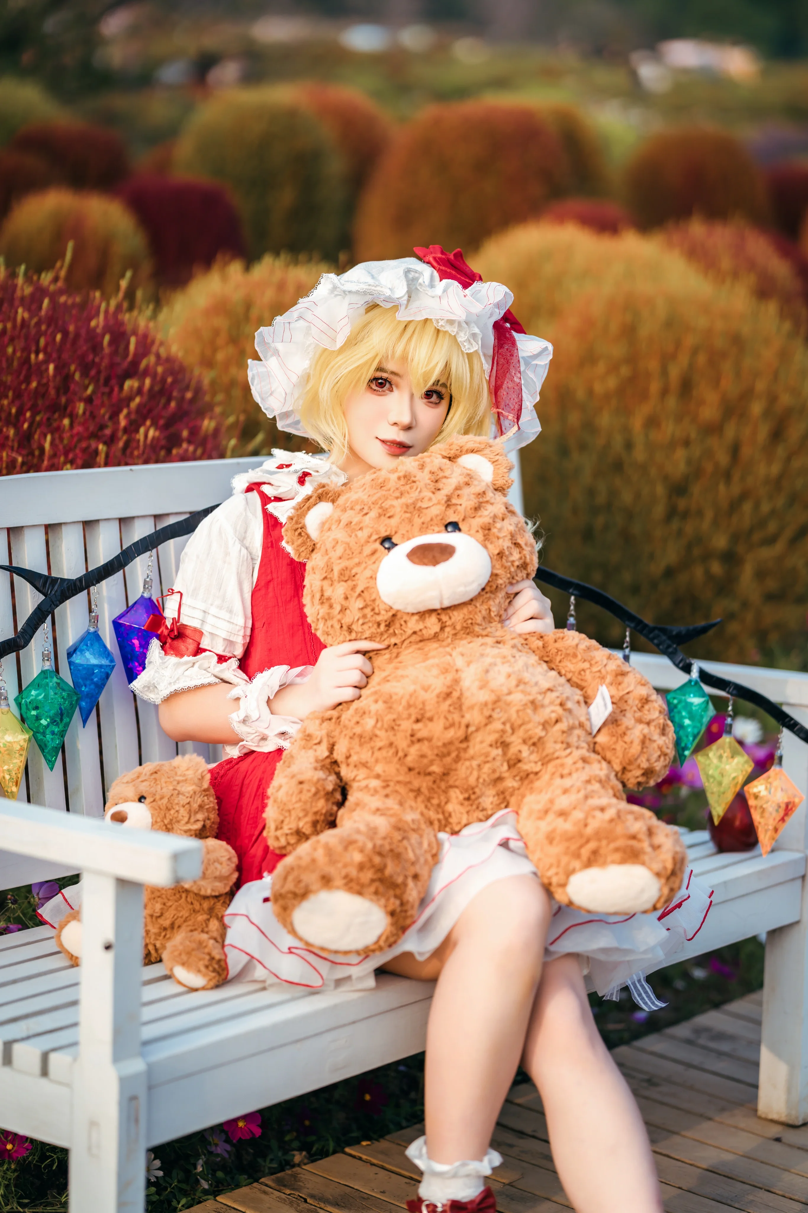 【芙蘭朵露cos】秋色地膚草與紅魔館少女的夢幻寫真 - 第 3 張