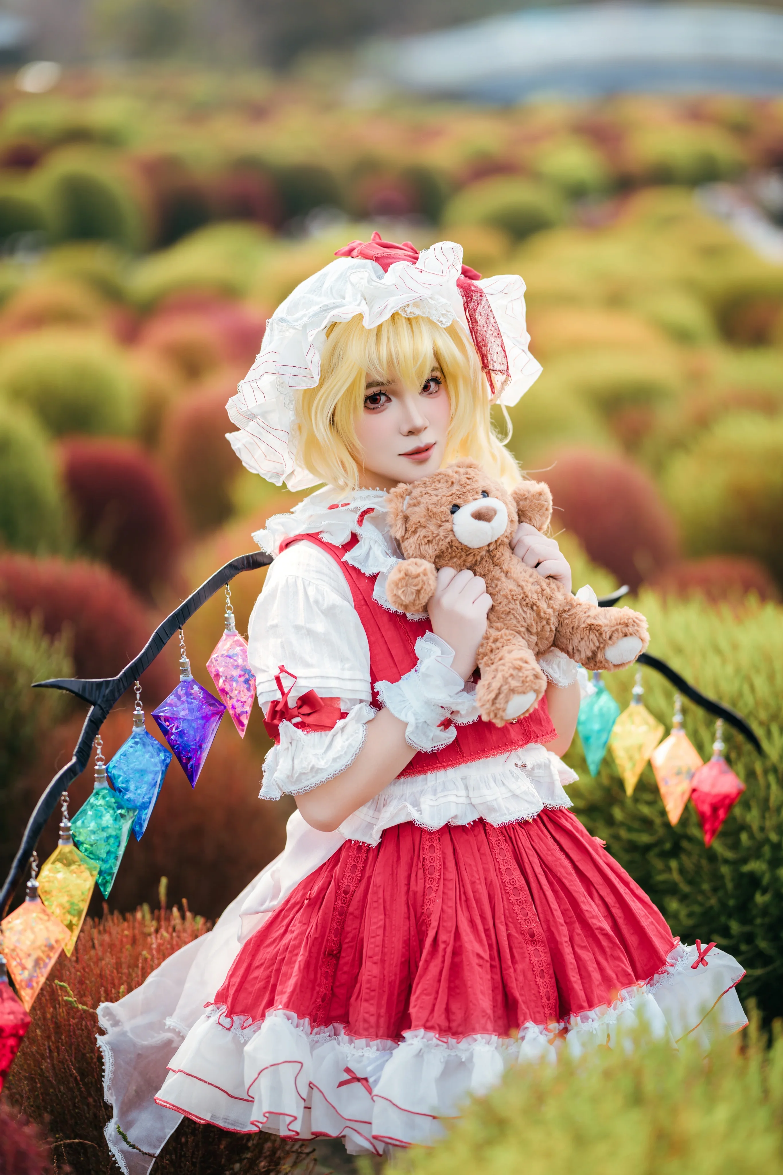 【芙蘭朵露cos】秋色地膚草與紅魔館少女的夢幻寫真 - 第 7 張