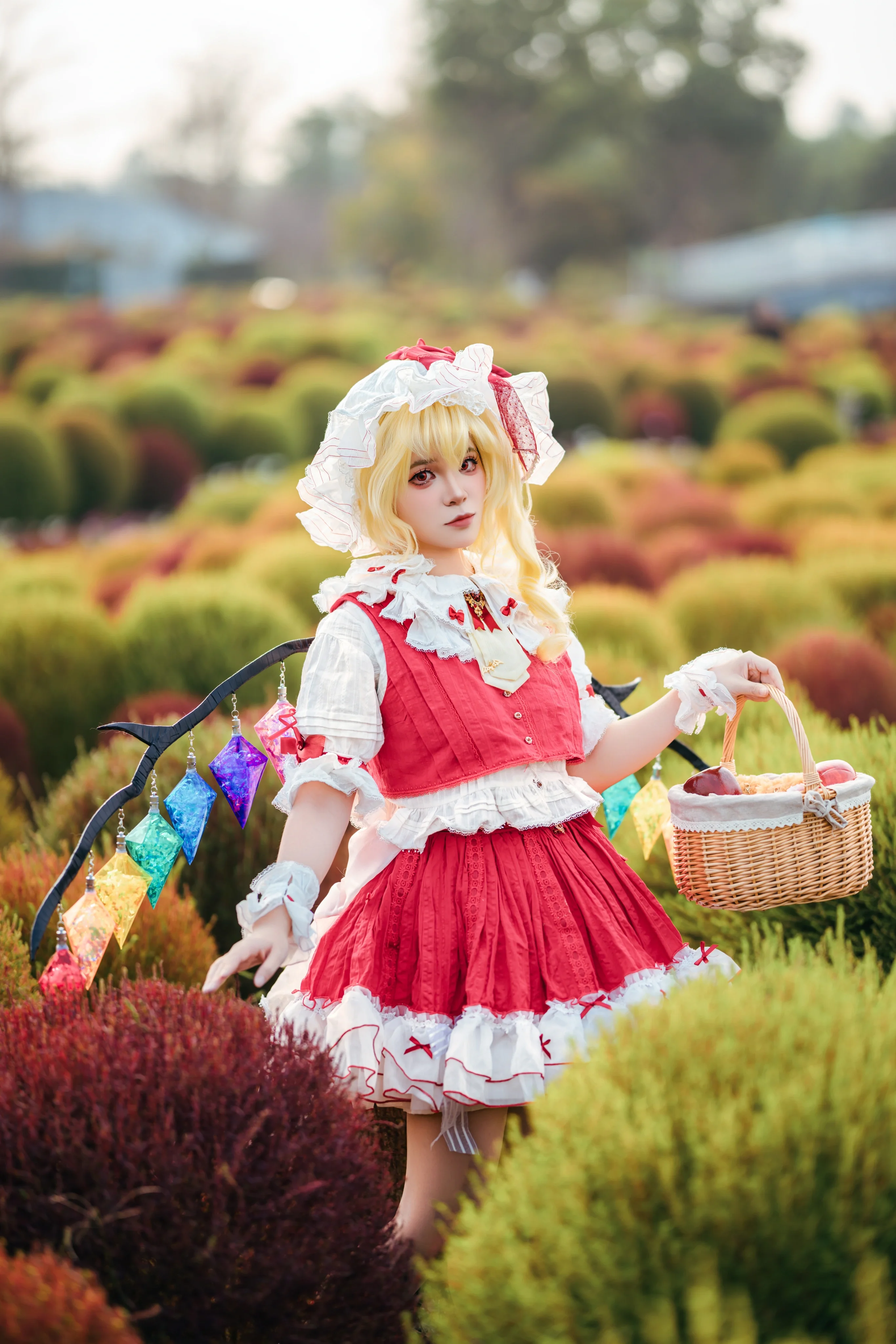 【芙蘭朵露cos】秋色地膚草與紅魔館少女的夢幻寫真 - 第 8 張