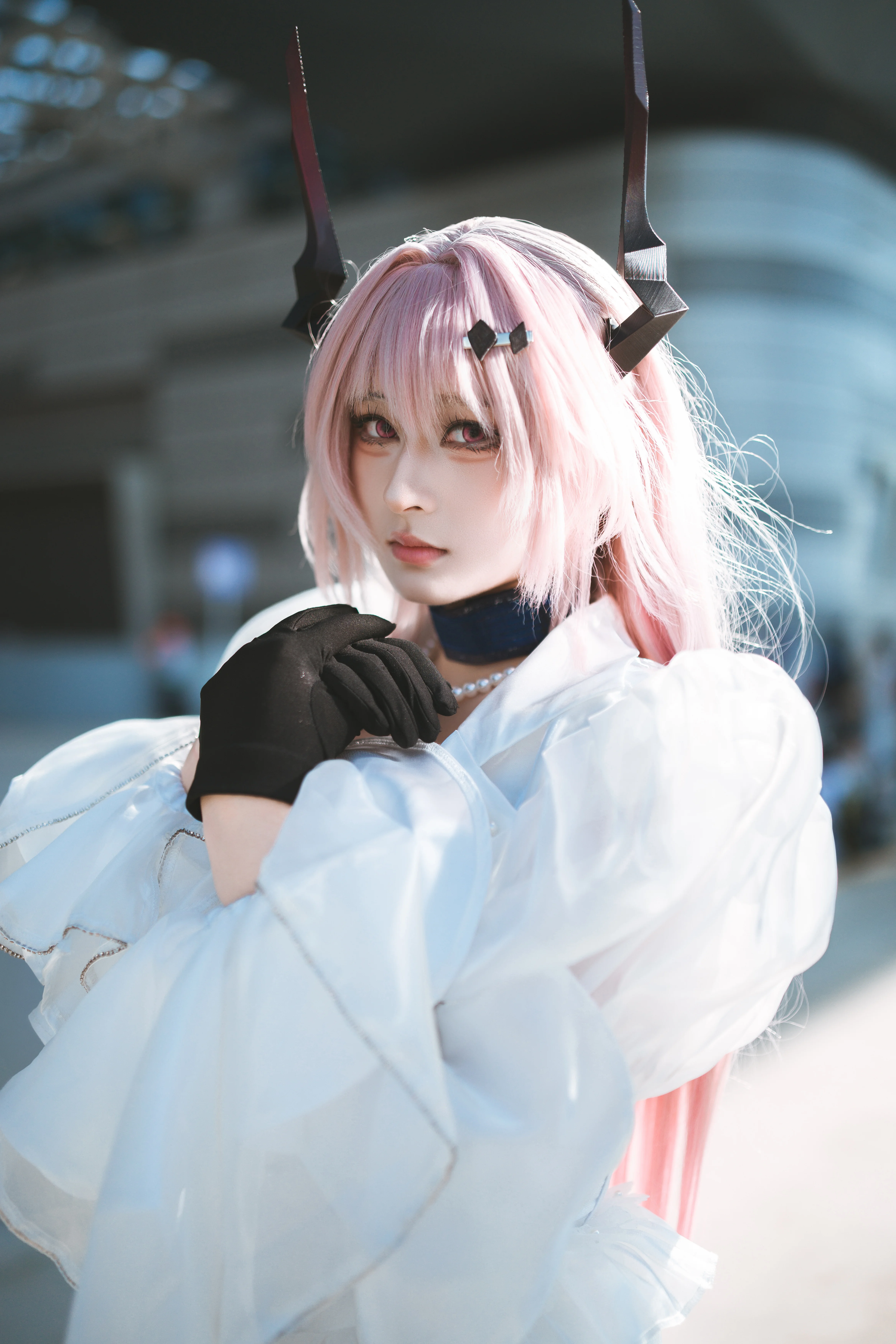 【特蕾西亚cos】明日方舟魔王礼服，漫展光影实录 - 第 5 张