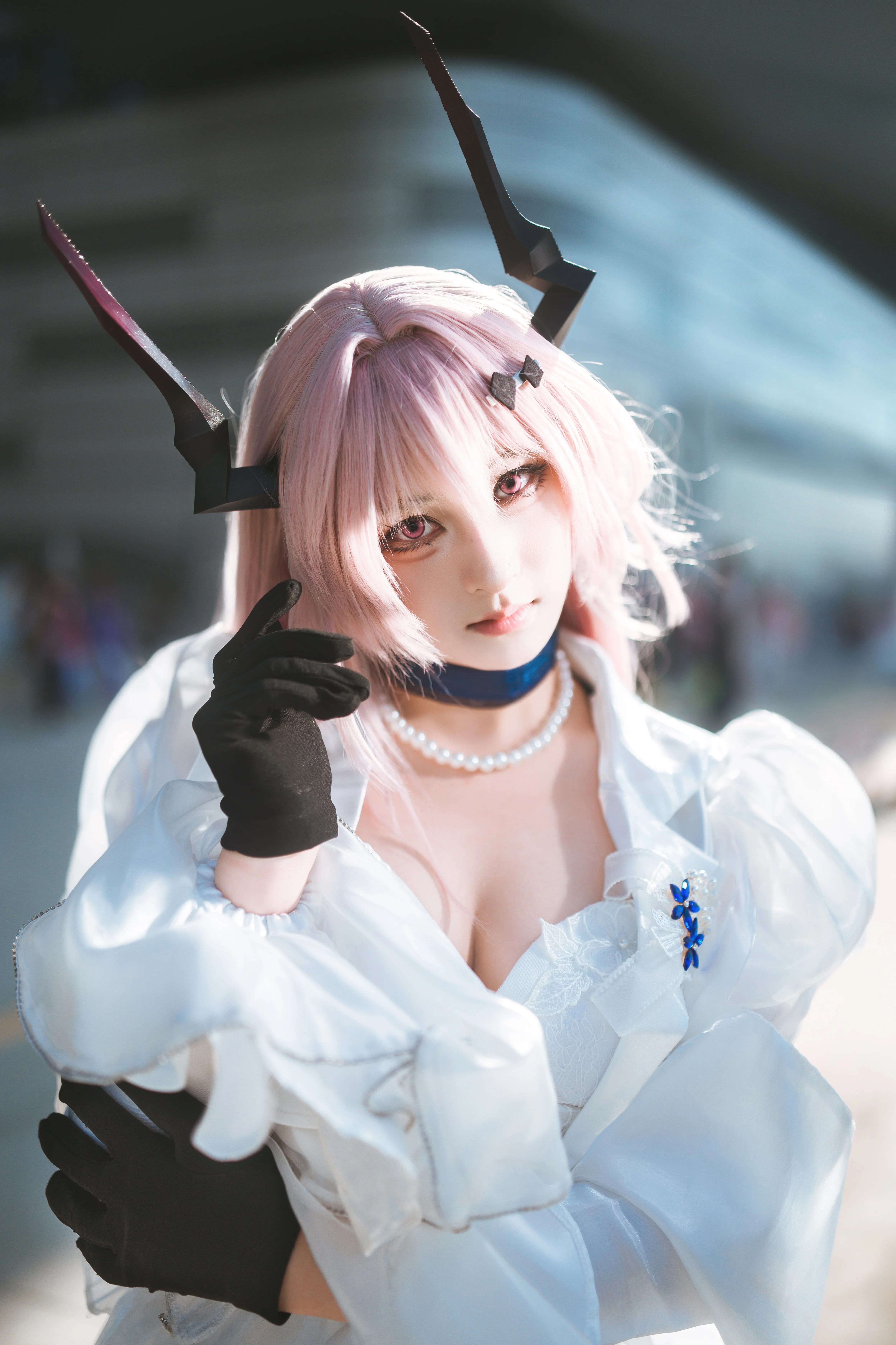 【特蕾西亚cos】明日方舟魔王礼服，漫展光影实录 - 第 6 张