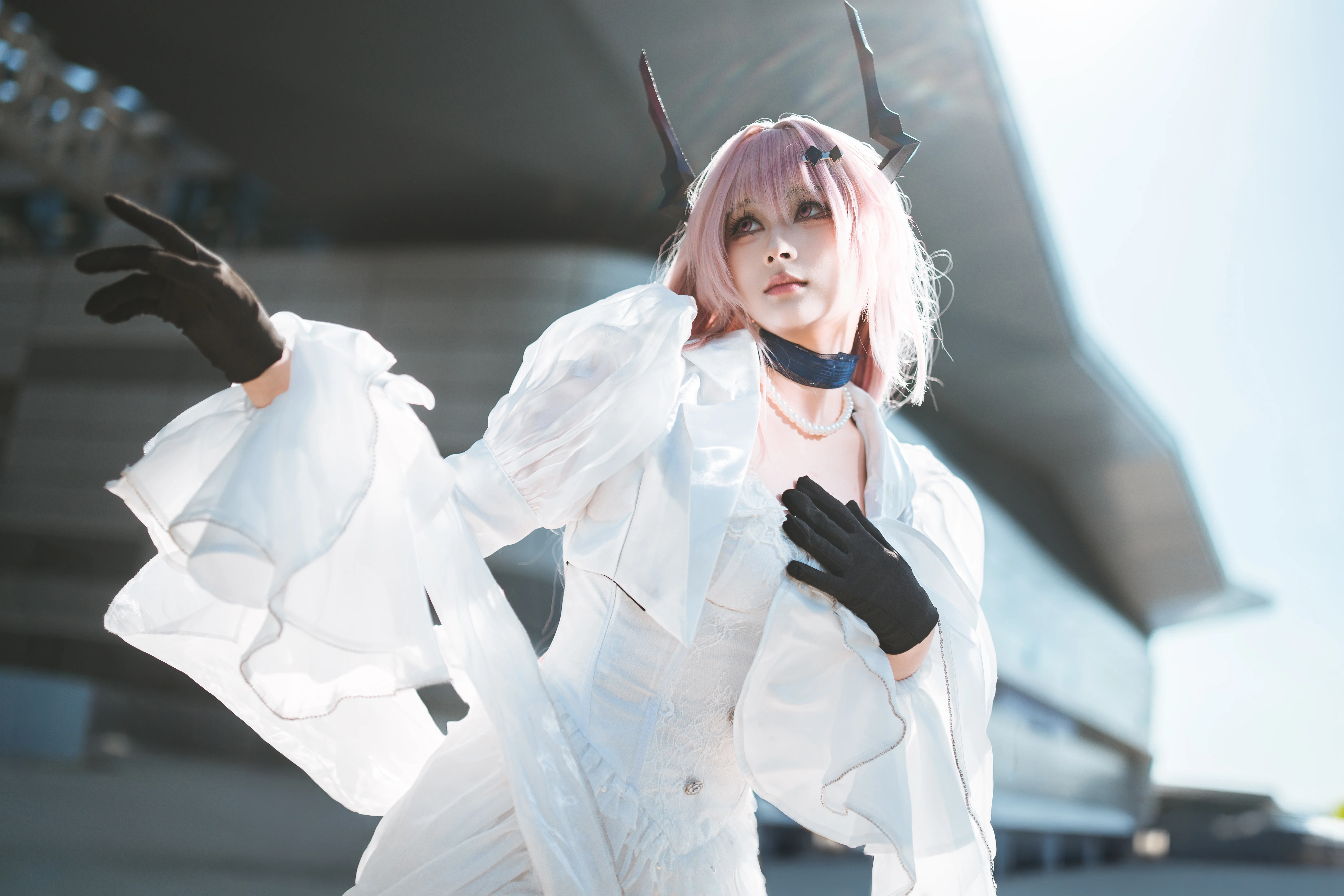 【特蕾西亚cos】明日方舟魔王礼服，漫展光影实录 - 第 7 张