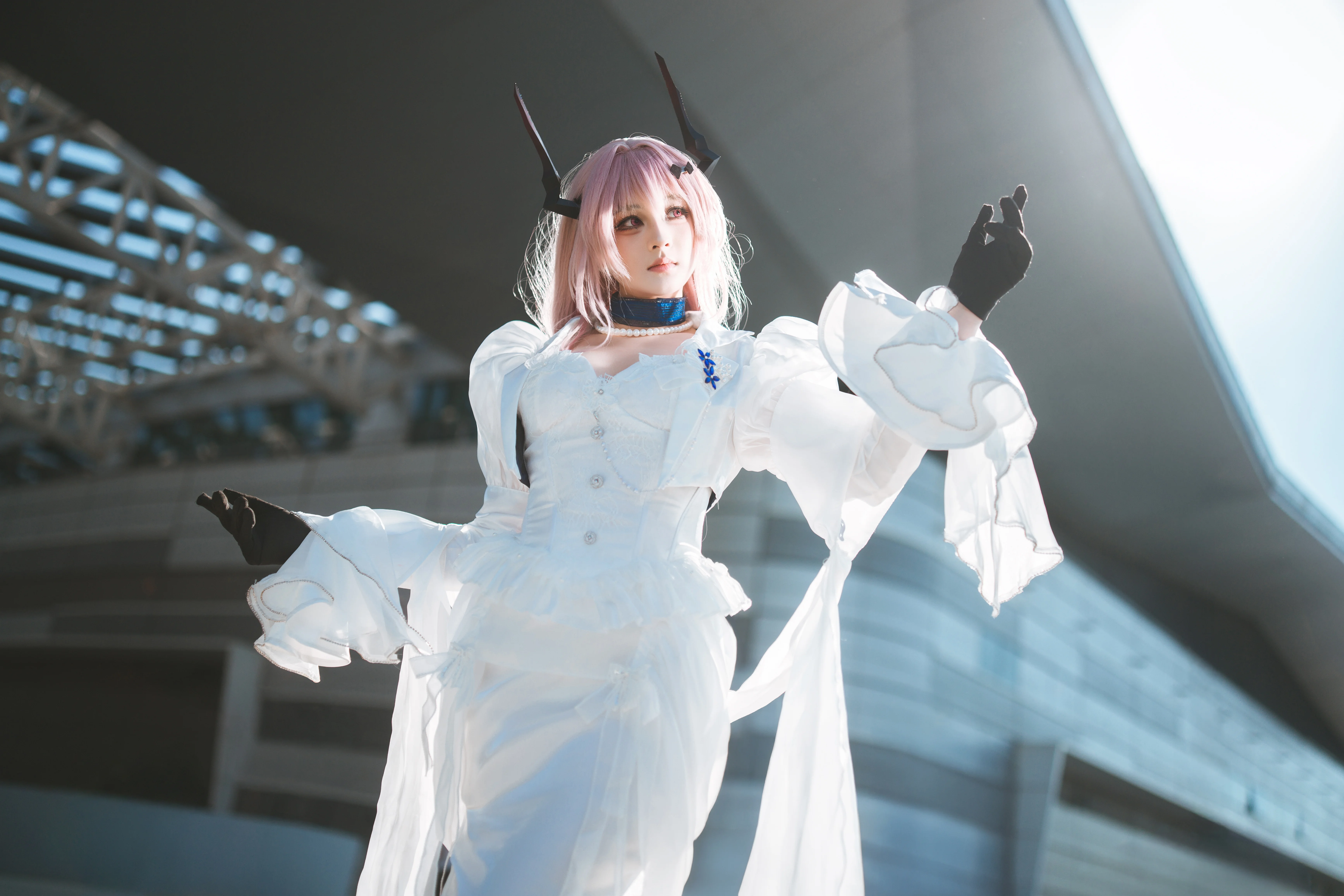【特蕾西亚cos】明日方舟魔王礼服，漫展光影实录 - 第 8 张