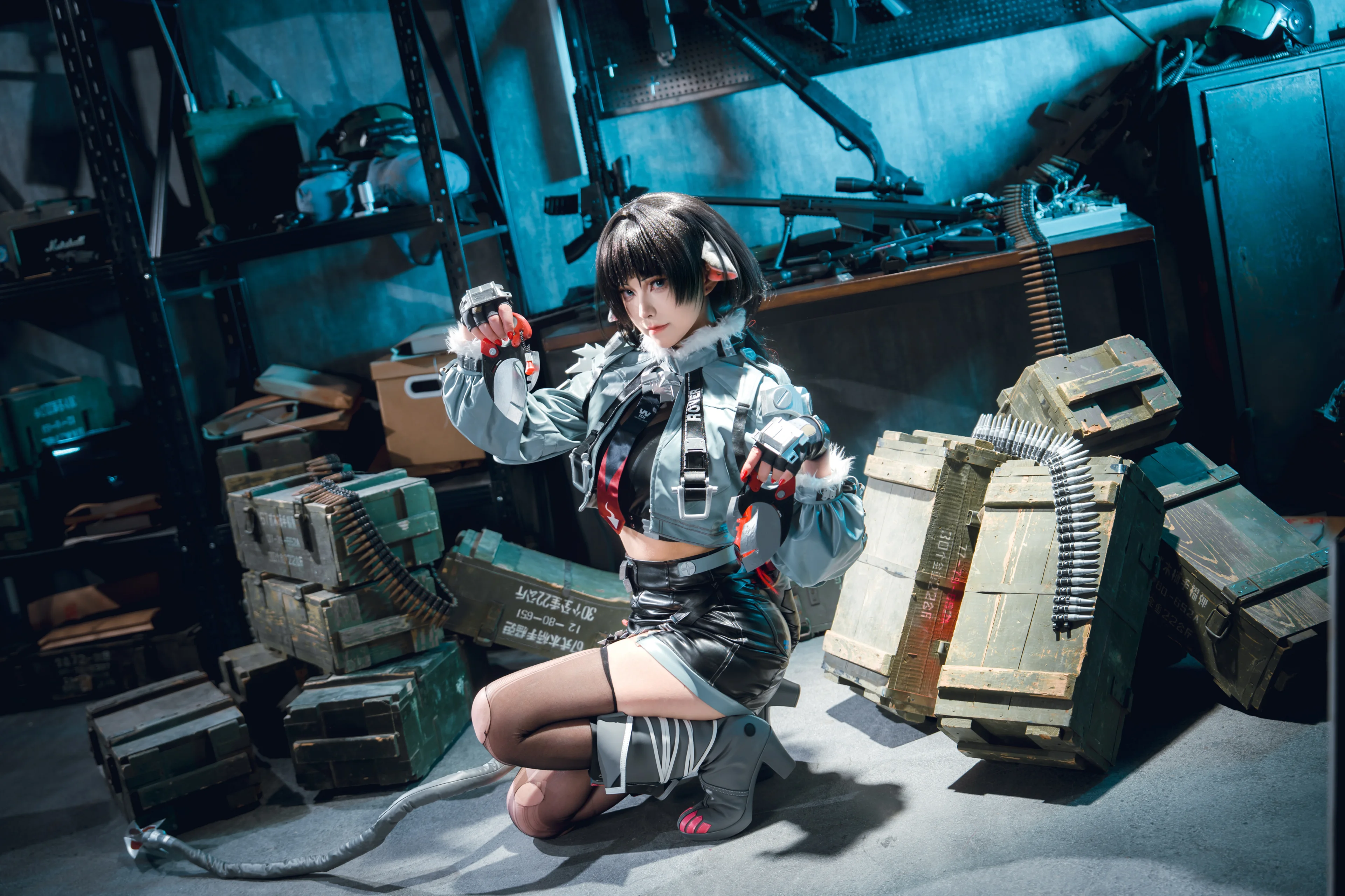 【簡杜cos】絕區零的鼠鼠特工，軍械庫裡的戰術日常 - 第 4 張