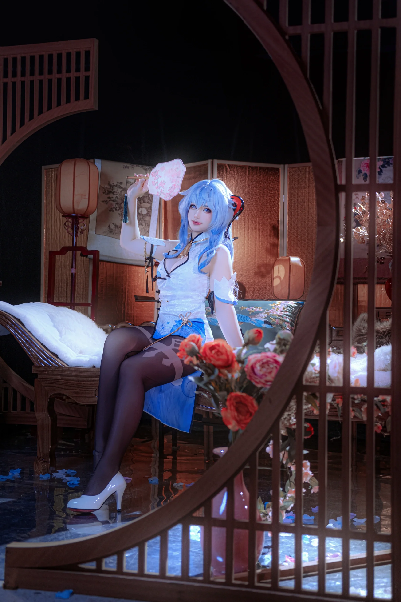 【甘雨cos】旗袍中的璃月清冷气质