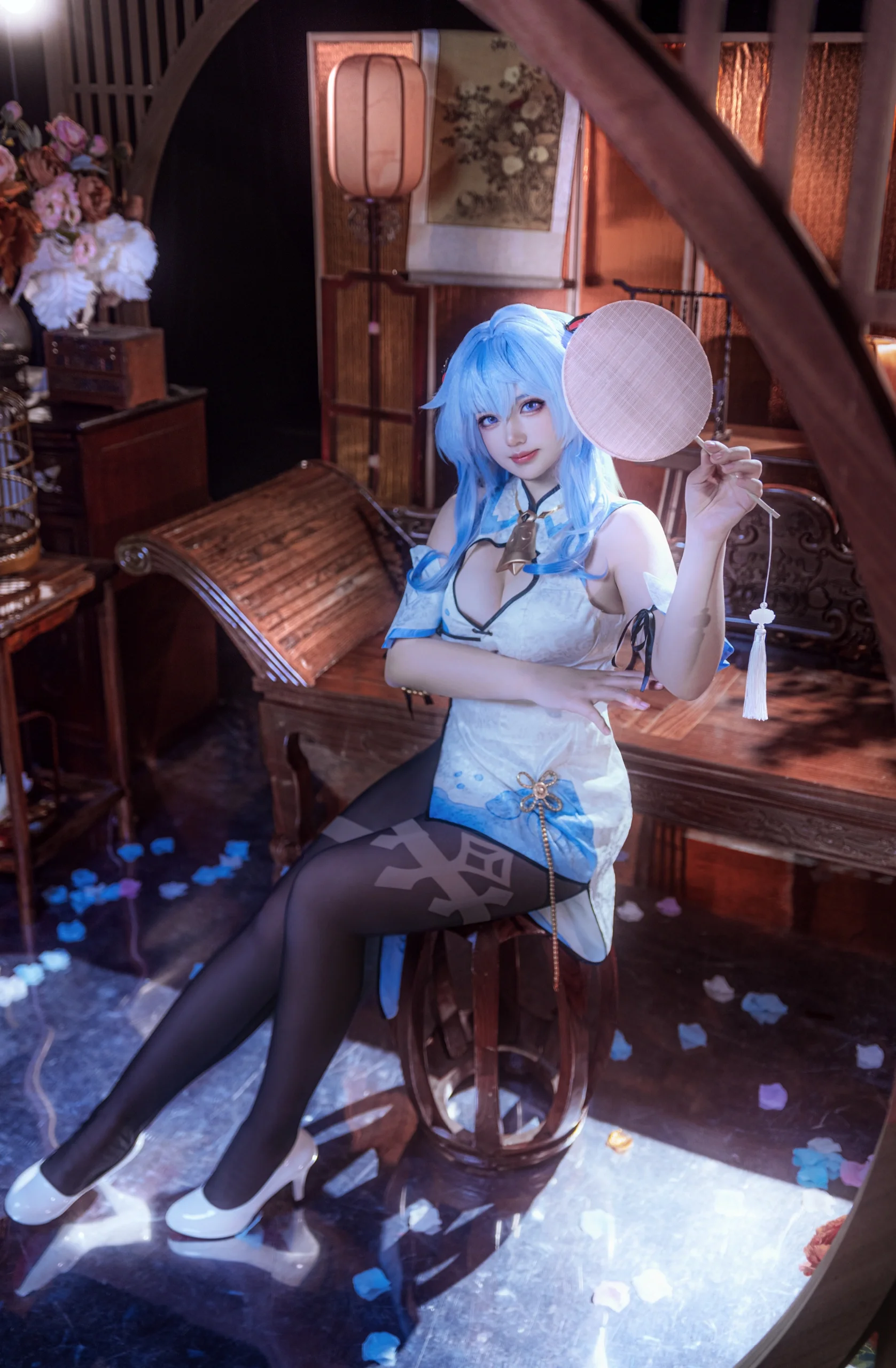 【甘雨cos】旗袍中的璃月清冷气质 - 第 2 张