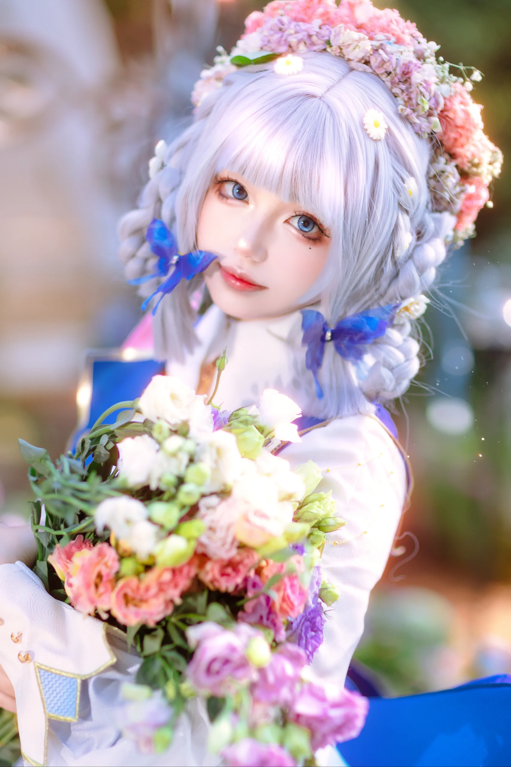 【神里绫华cos】在原神花海中与你重逢 - 第4张