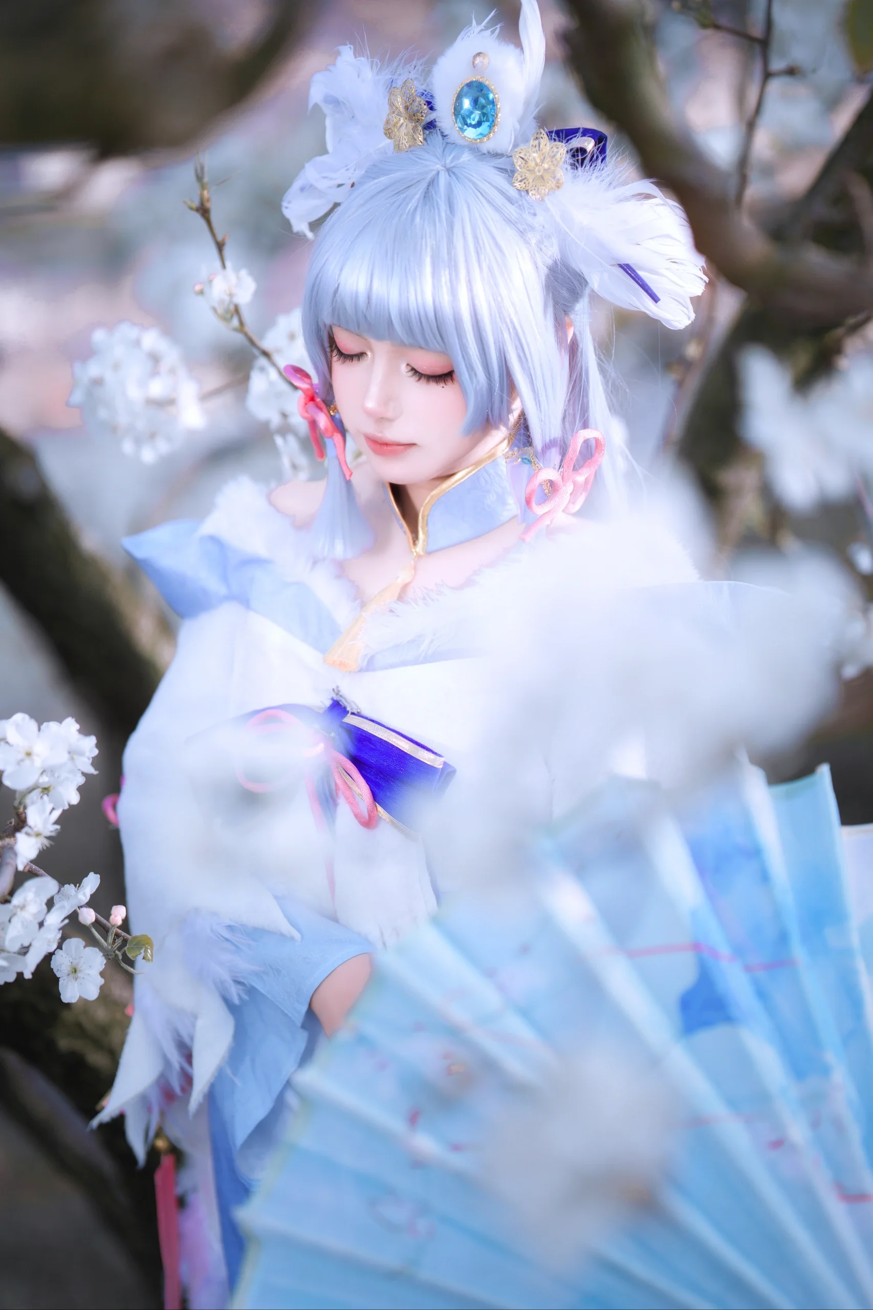 【神里绫华cos】在漫天雪花中与你邂逅 - 第2张