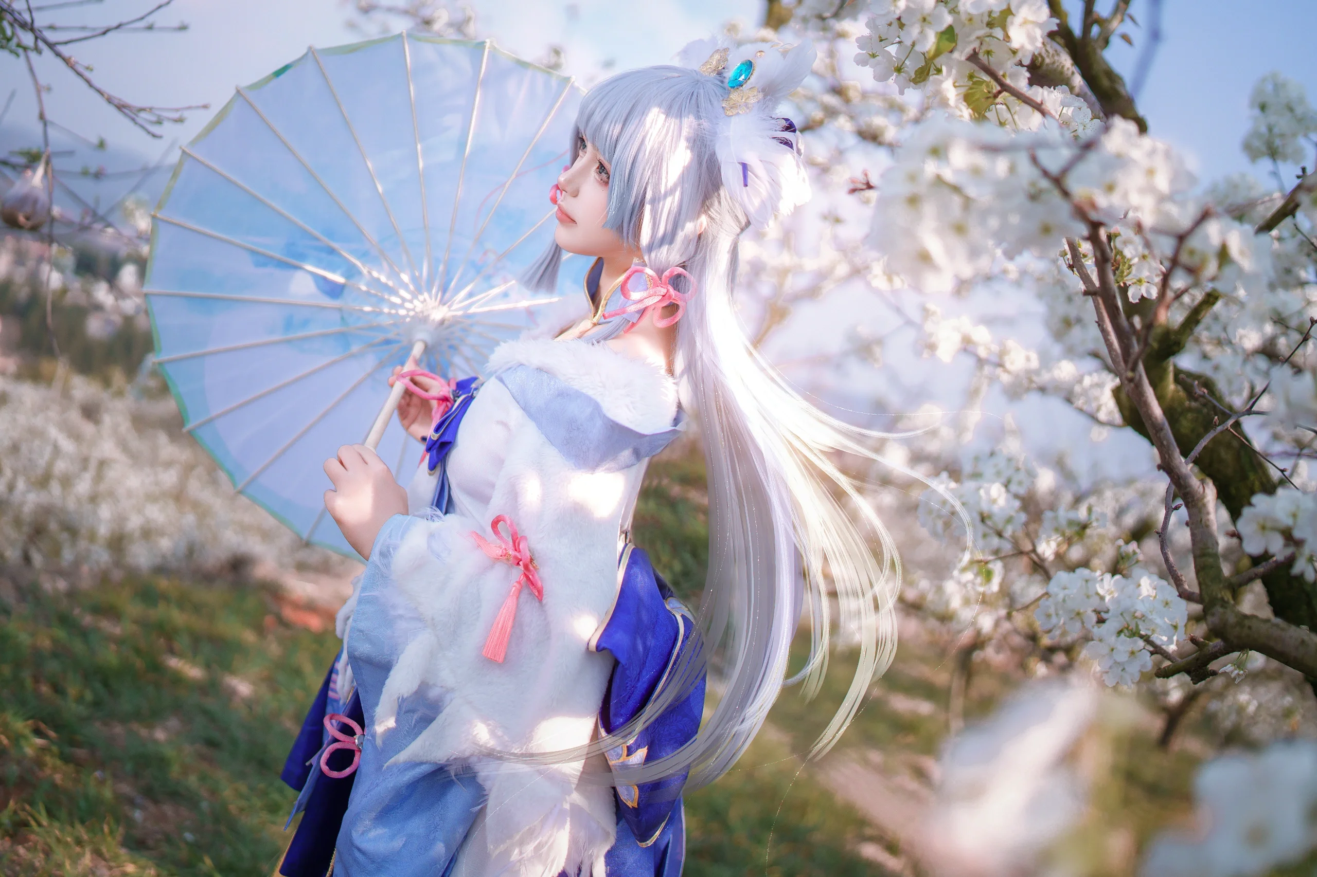【神里绫华cos】在漫天雪花中与你邂逅 - 第3张