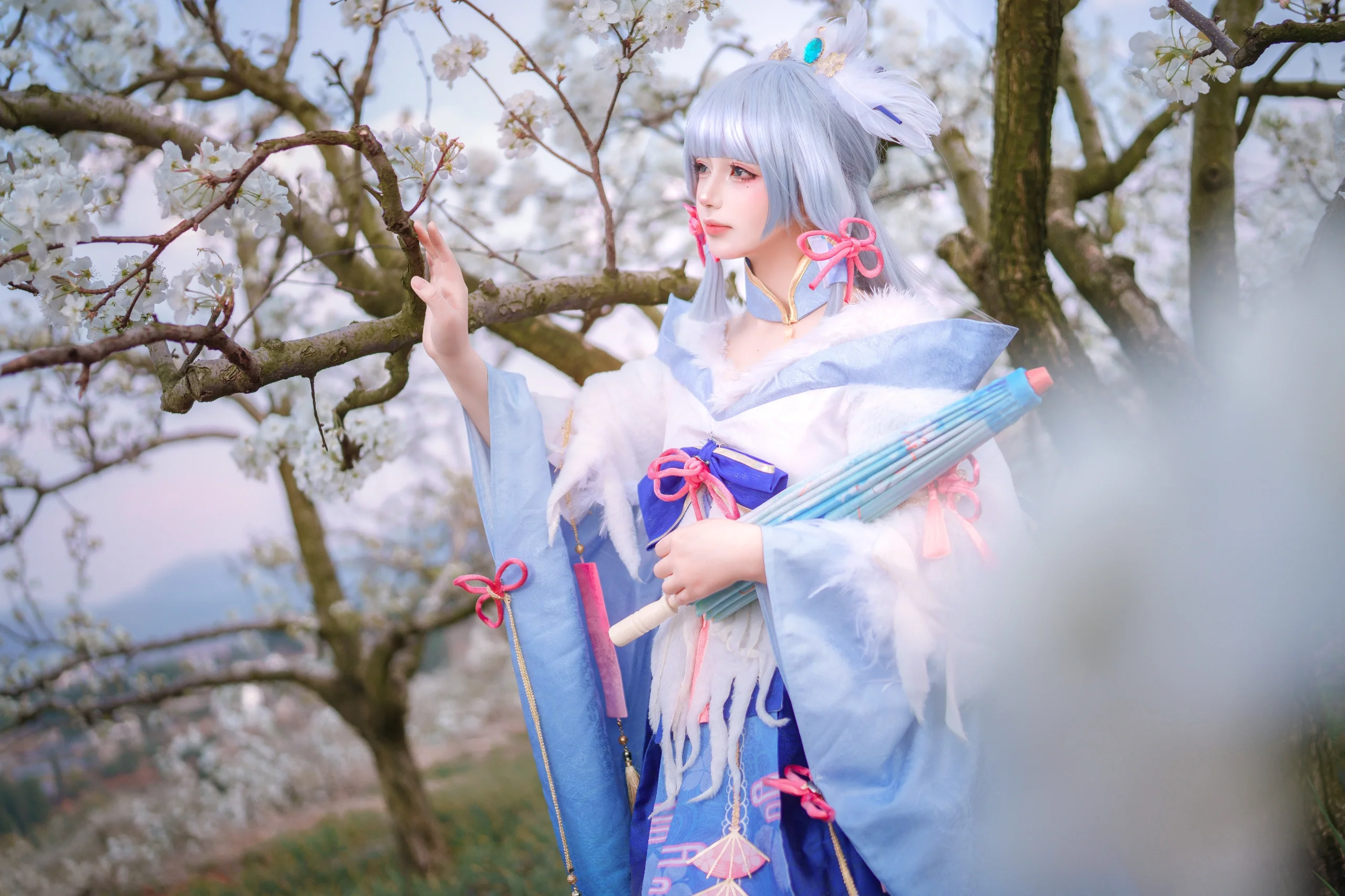 【神里绫华cos】在漫天雪花中与你邂逅 - 第5张