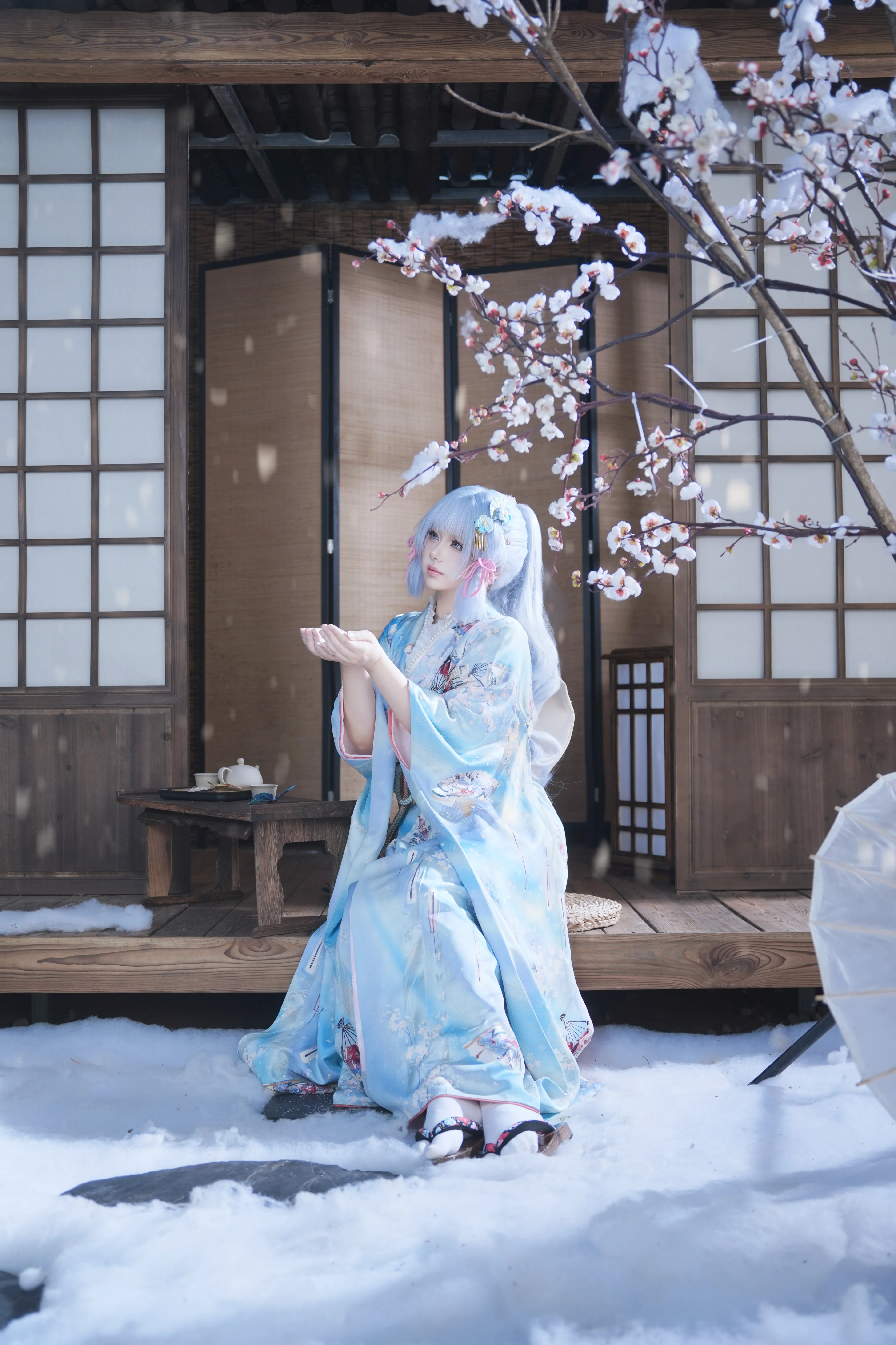 【神里绫华cos】于冬日樱花下，共赴一场跨越次元的盛宴 - 推荐阅读封面