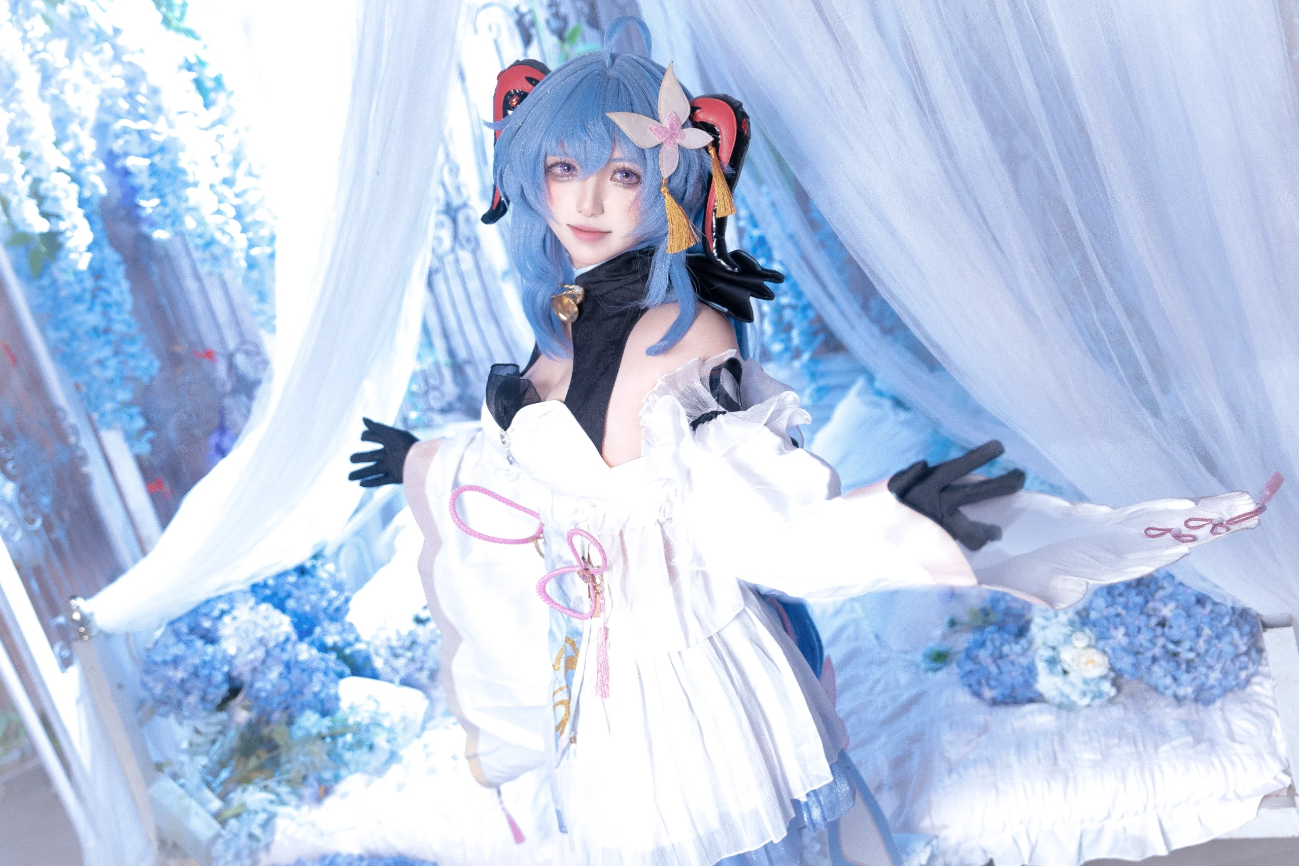 【甘雨cos】小魔女甘雨的夢境藍調