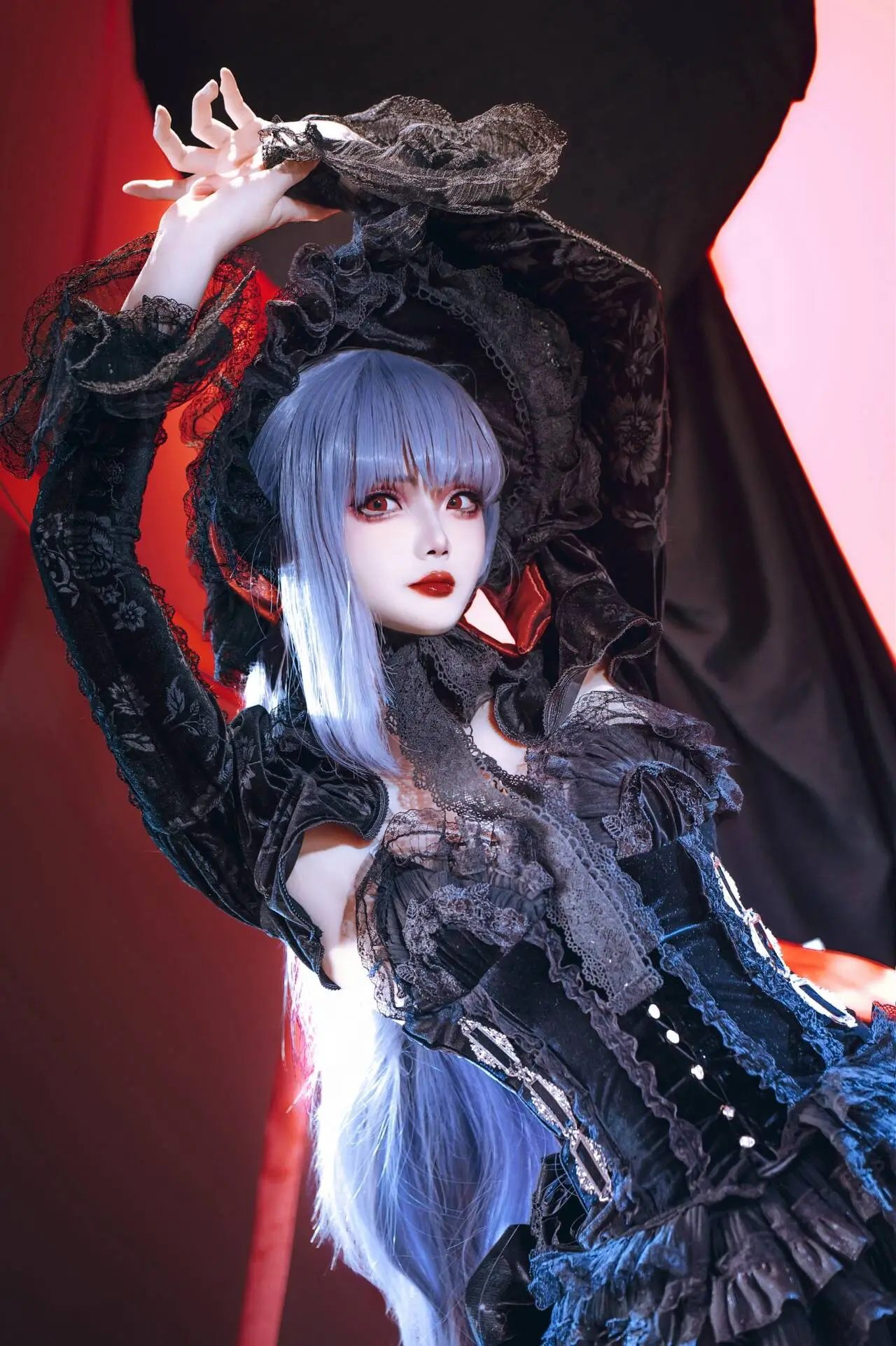 【BBコスプレ】フェイトシリーズの初期設定・月食、赤と黒が交錯するステージ - 2 枚目