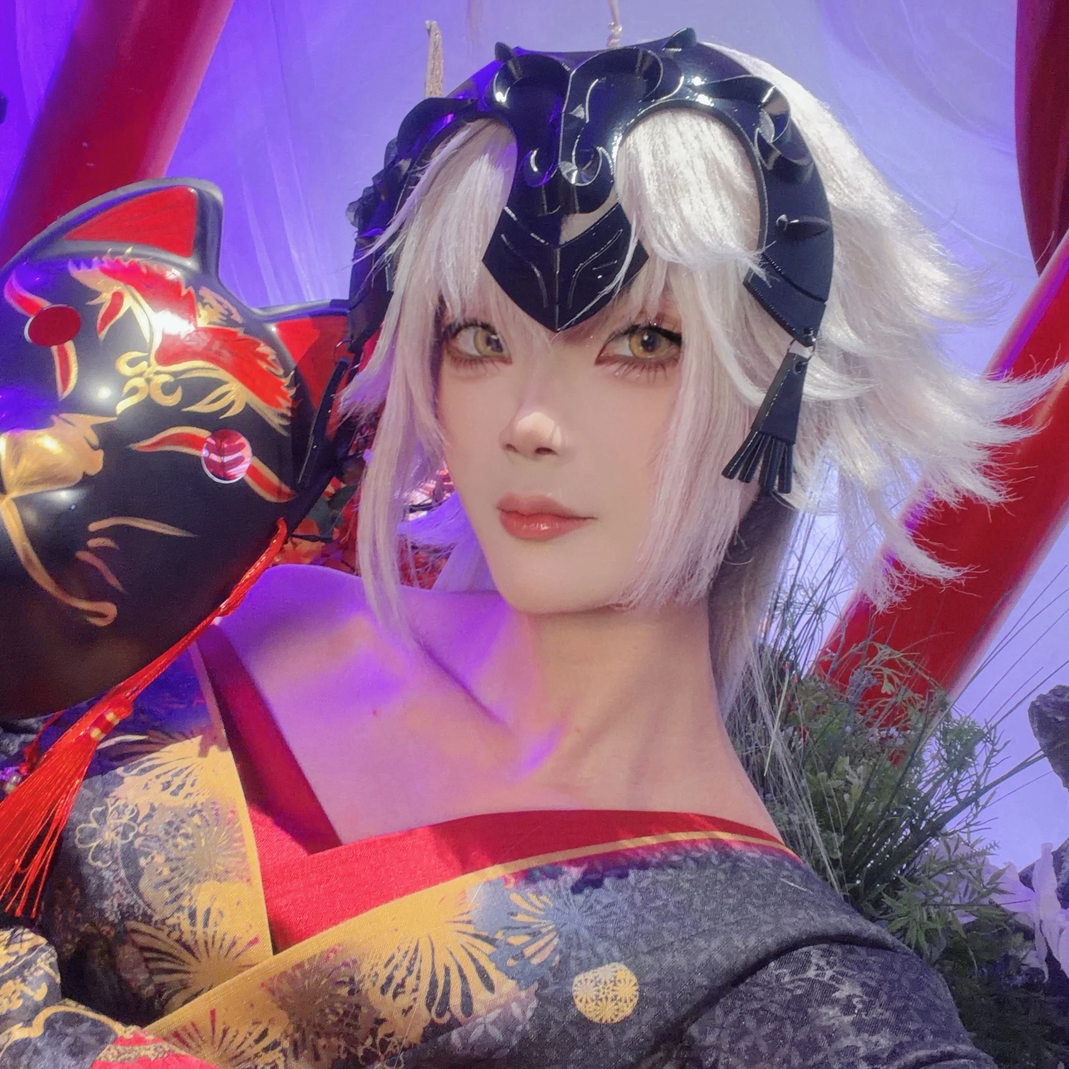 【贞德Alter cos】Fate/Grand Order，这套衣服我愿称为最难穿的存在 - 第 1 张