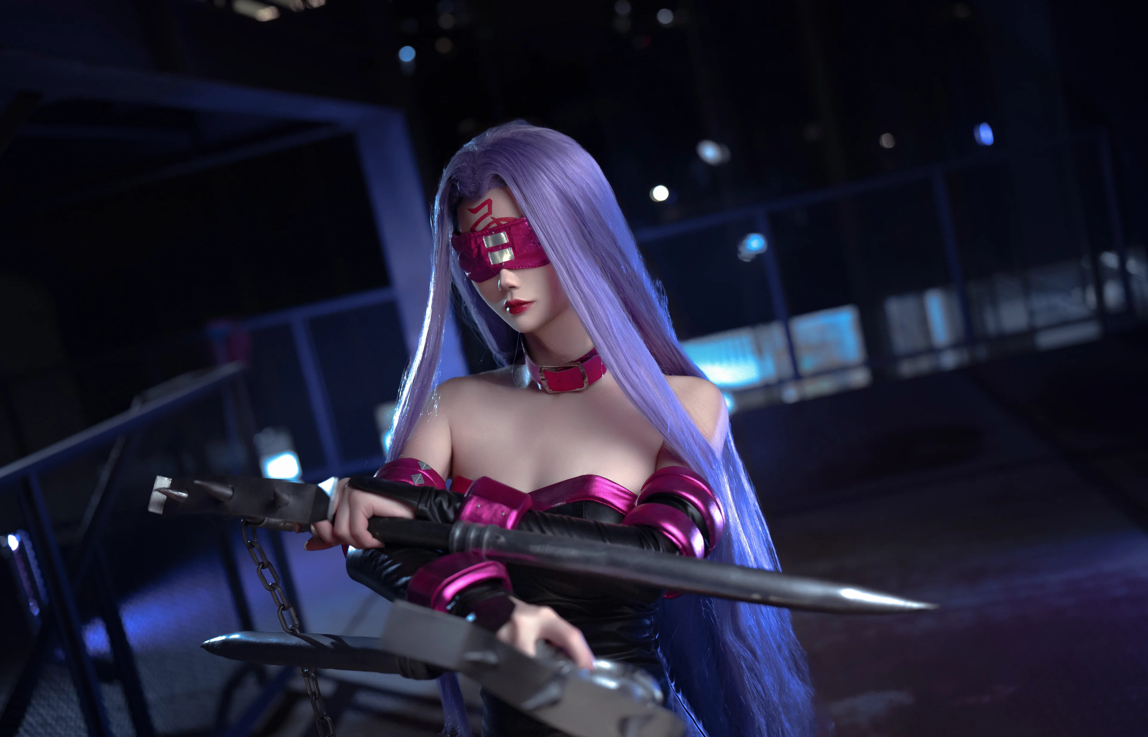[Medusa cosplay] Fate/Grand Order Rider in the Cold Night Wind - Image 6