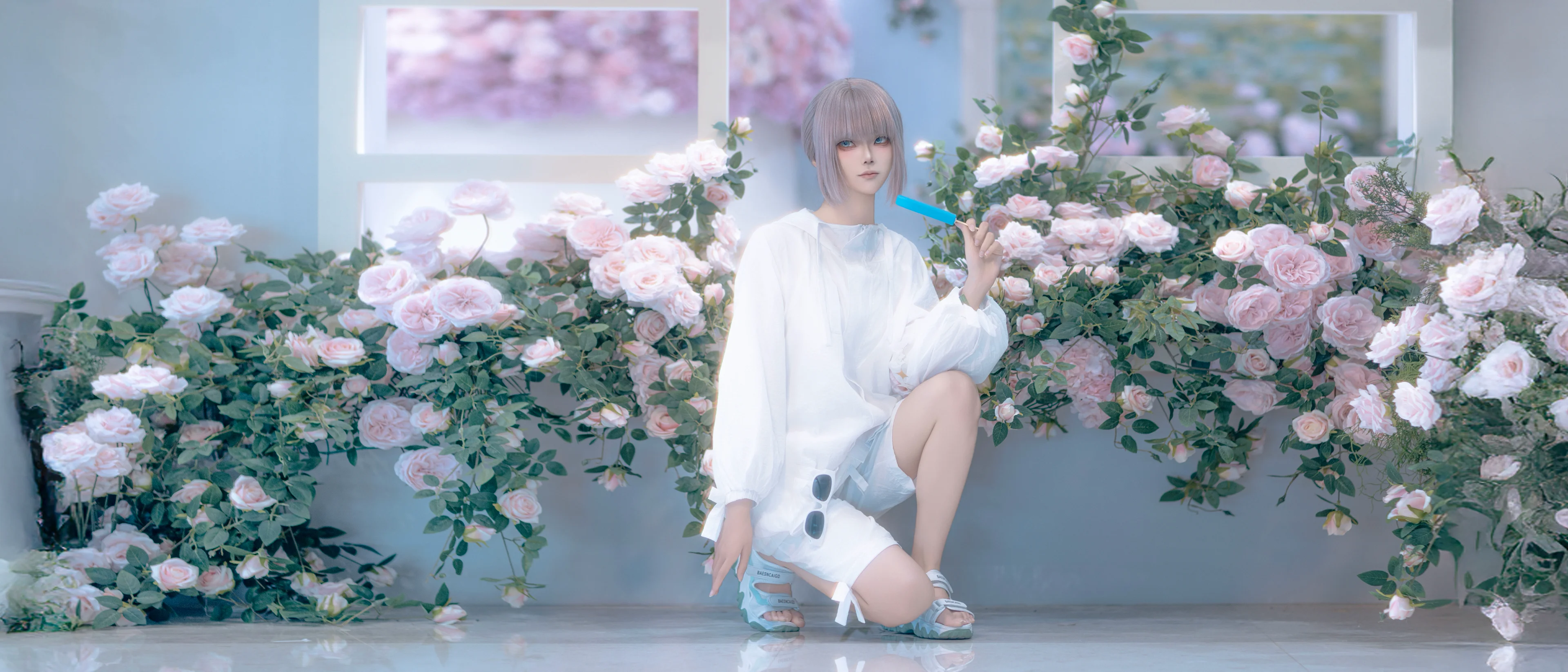 【奧伯龍cos】去年FGO Fes的夏日花叢靜謐場照 - 第 2 張