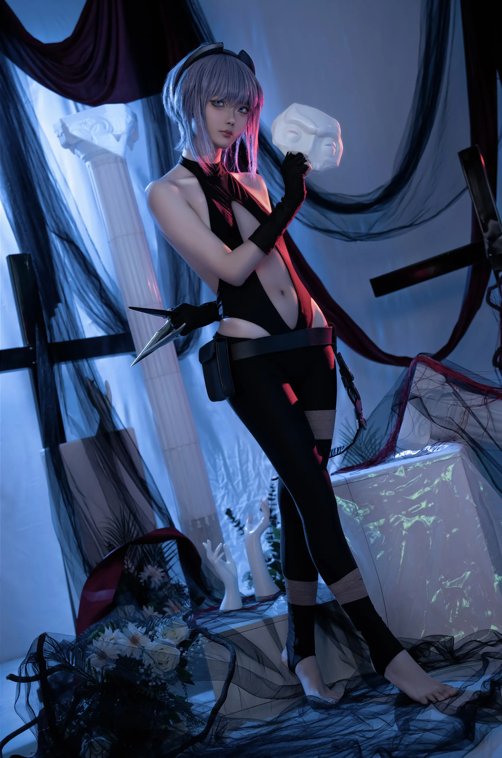 [Hassan of Serenity cosplay] A Thorny Poisonous Flower in the Fate series: Serenity and Danger Coexist - Image 1