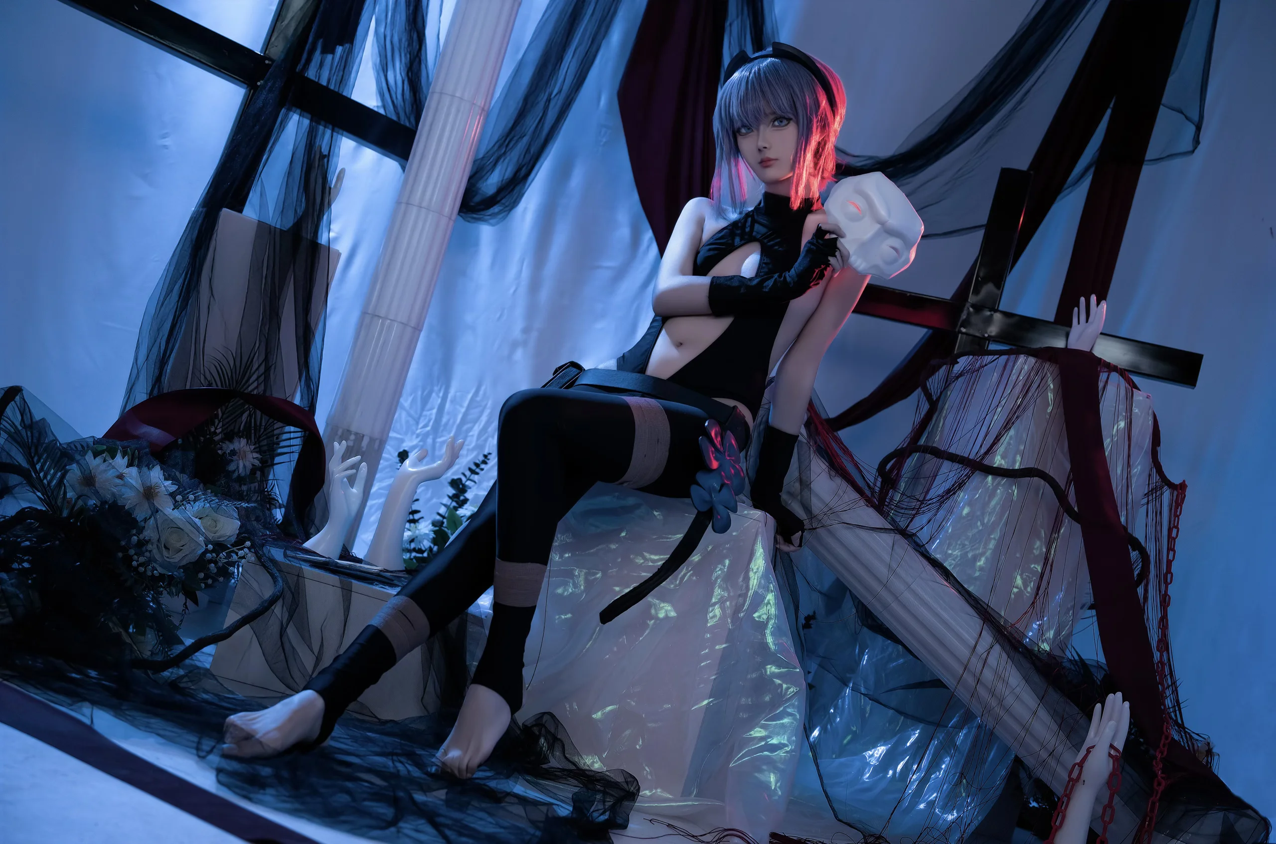 [Hassan of Serenity cosplay] A Thorny Poisonous Flower in the Fate series: Serenity and Danger Coexist - Image 2