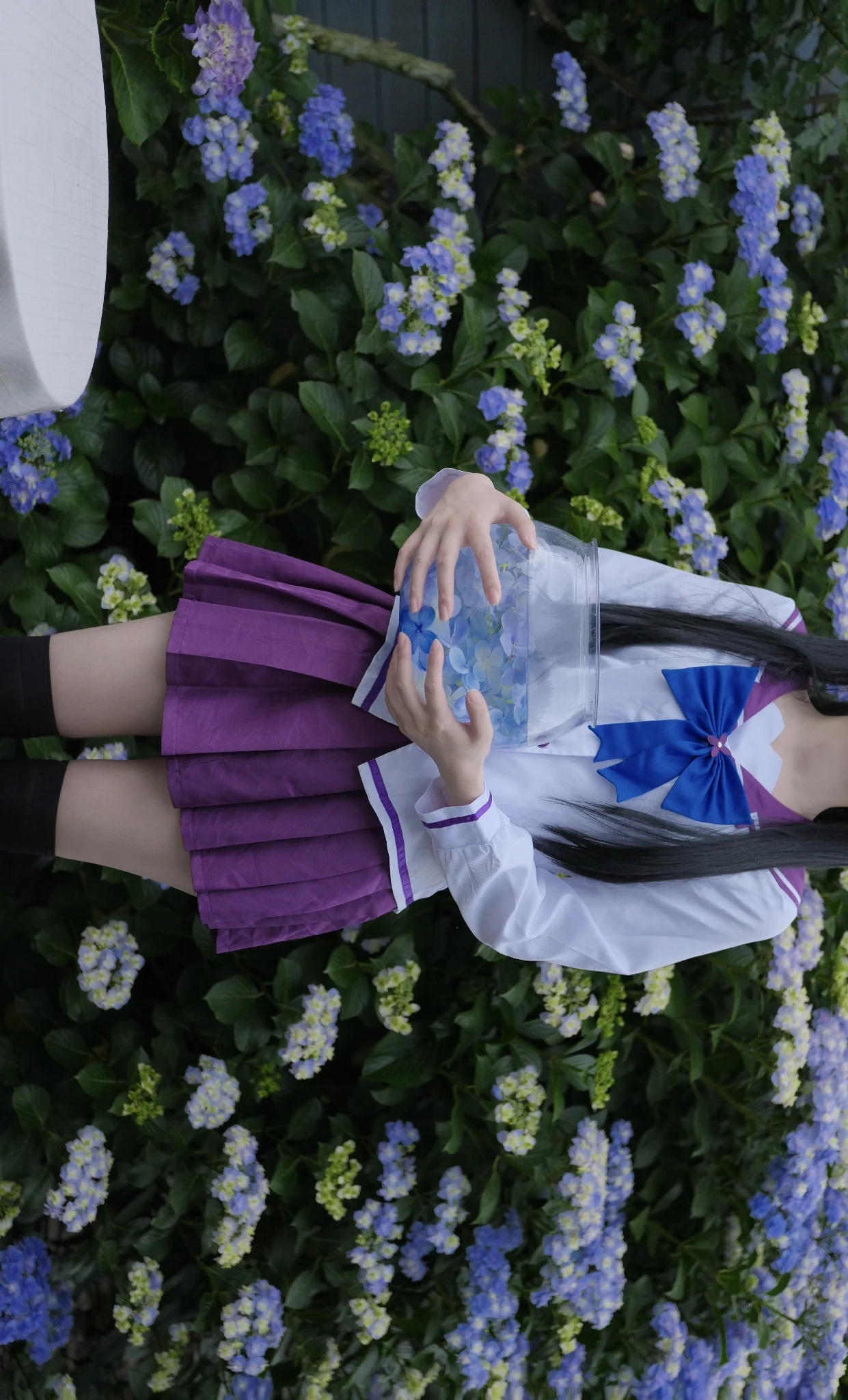 【散华礼弥cos】紫阳花无尽夏的少女 - 第 4 张