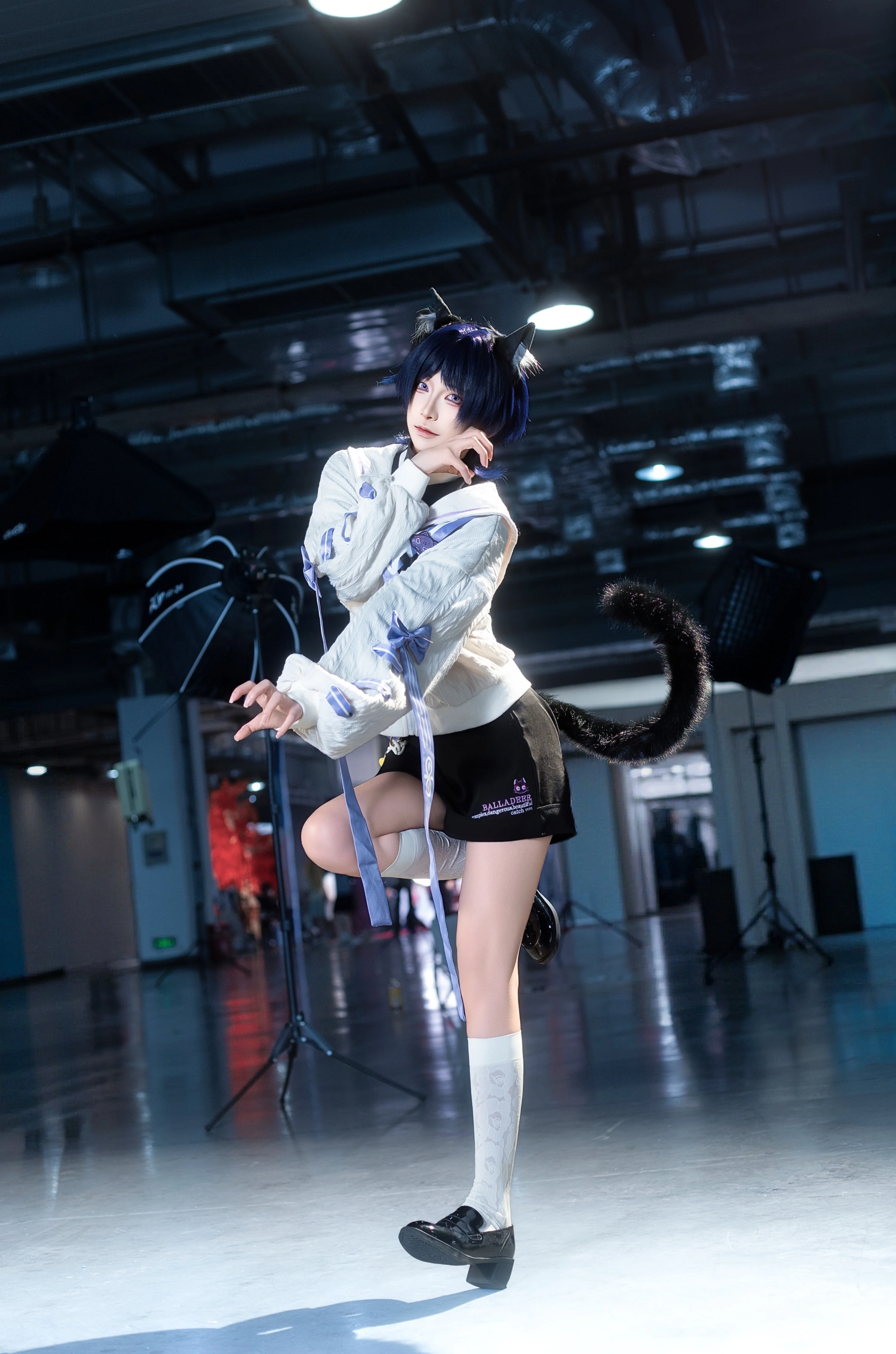 【スカラマシュ コスプレ】原神にゃんこ系スカラマシュ、君のカメラをロックオン - 3 枚目