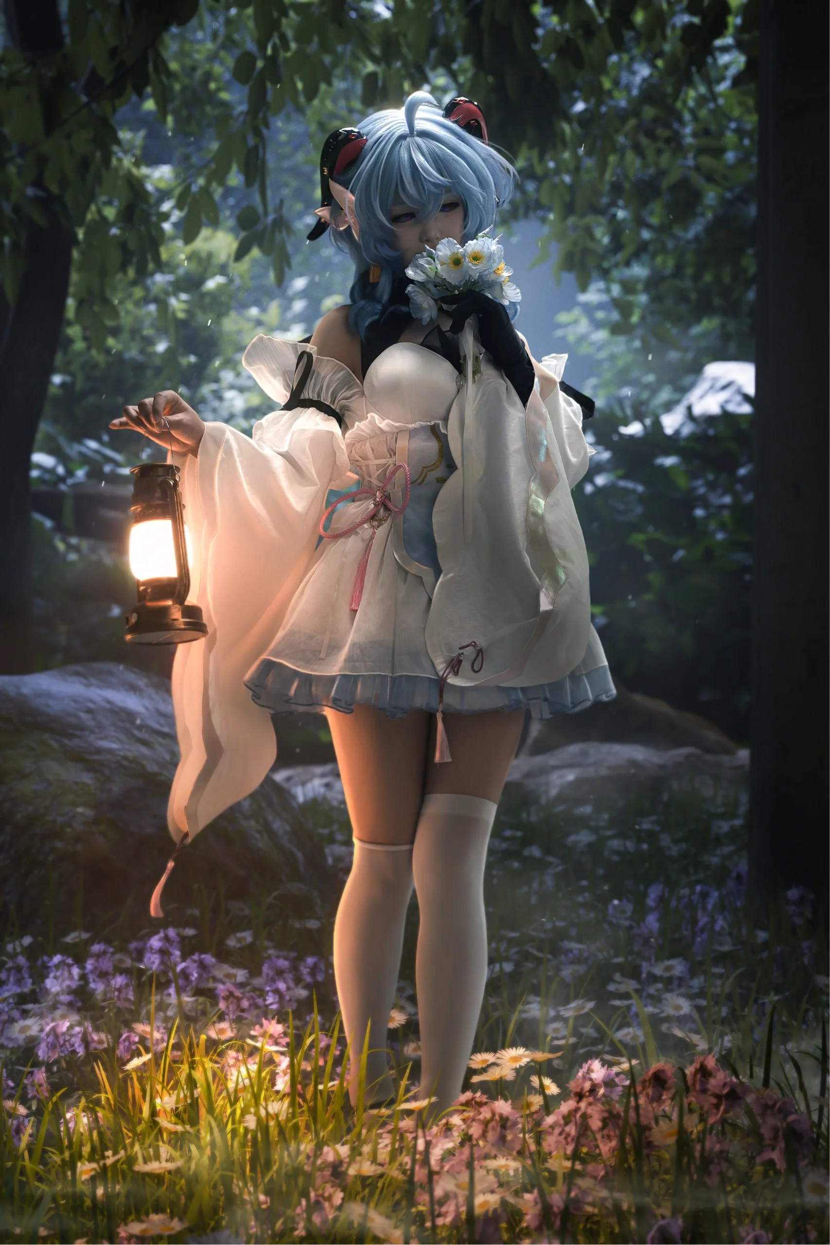 【甘雨cos】在原神森林中邂逅魔女气息