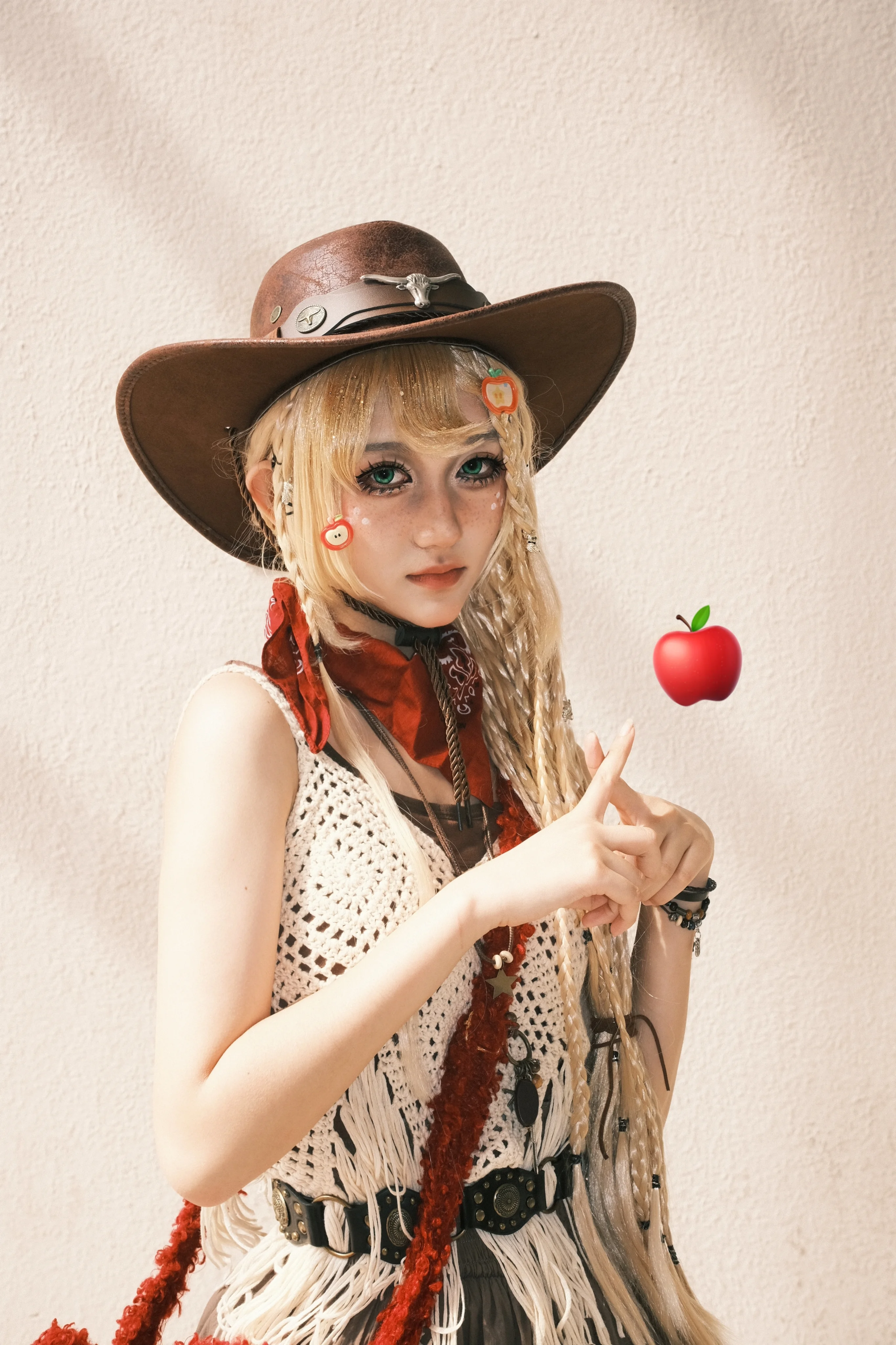 【苹果嘉儿cos】小马宝莉里的西部牛仔少女