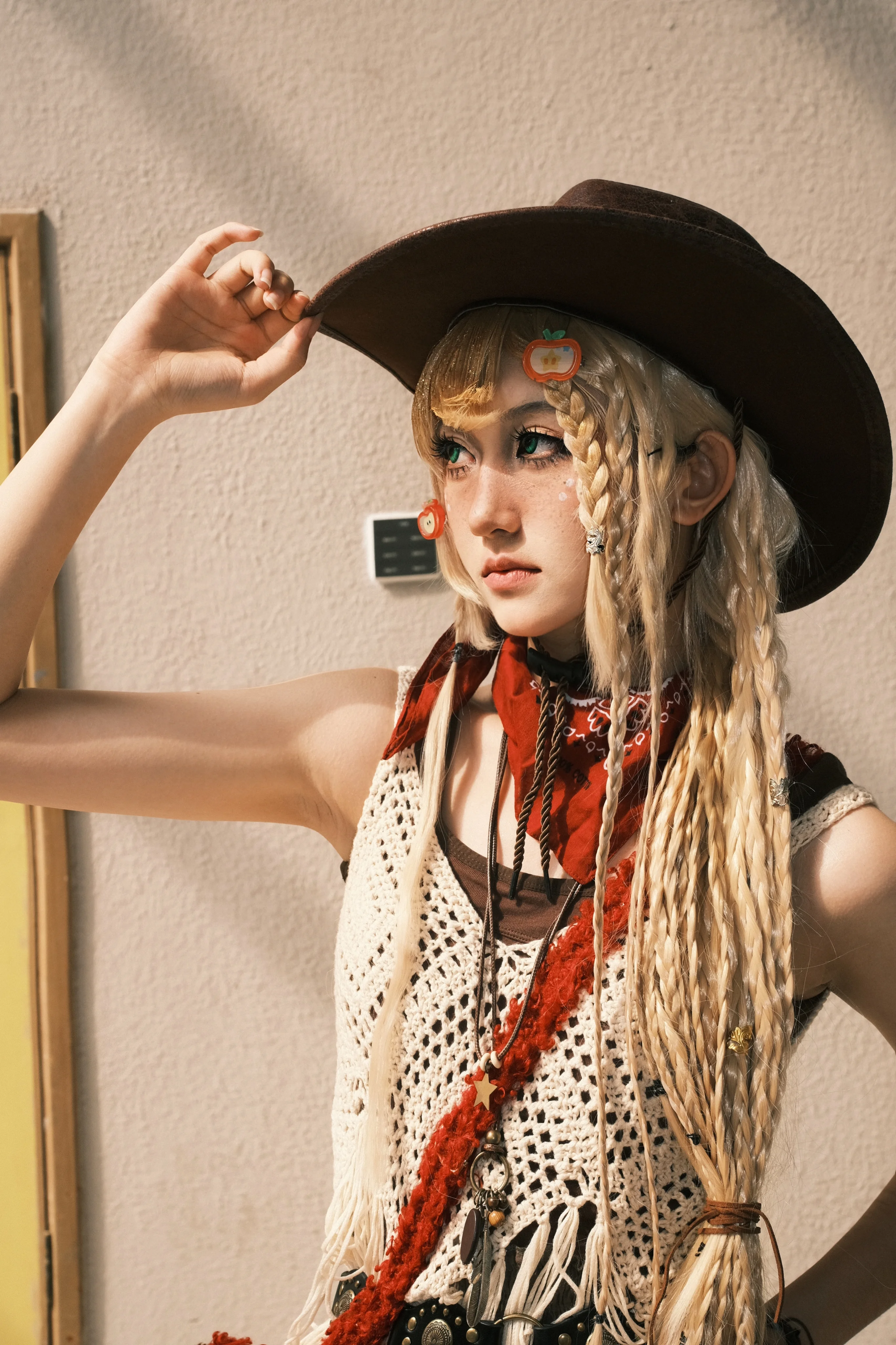 【苹果嘉儿cos】小马宝莉里的西部牛仔少女 - 第 4 张