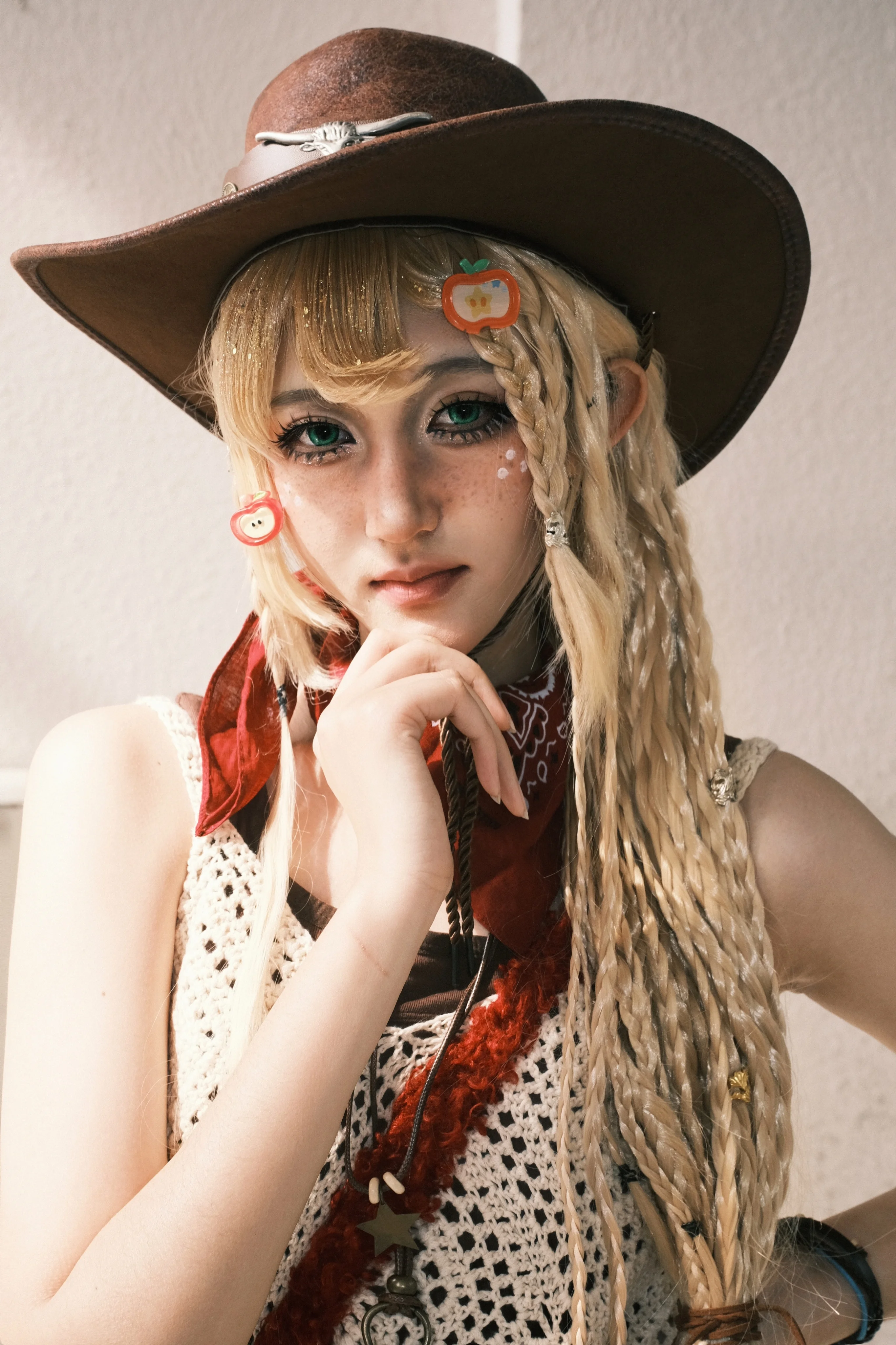 【苹果嘉儿cos】小马宝莉里的西部牛仔少女 - 第 6 张