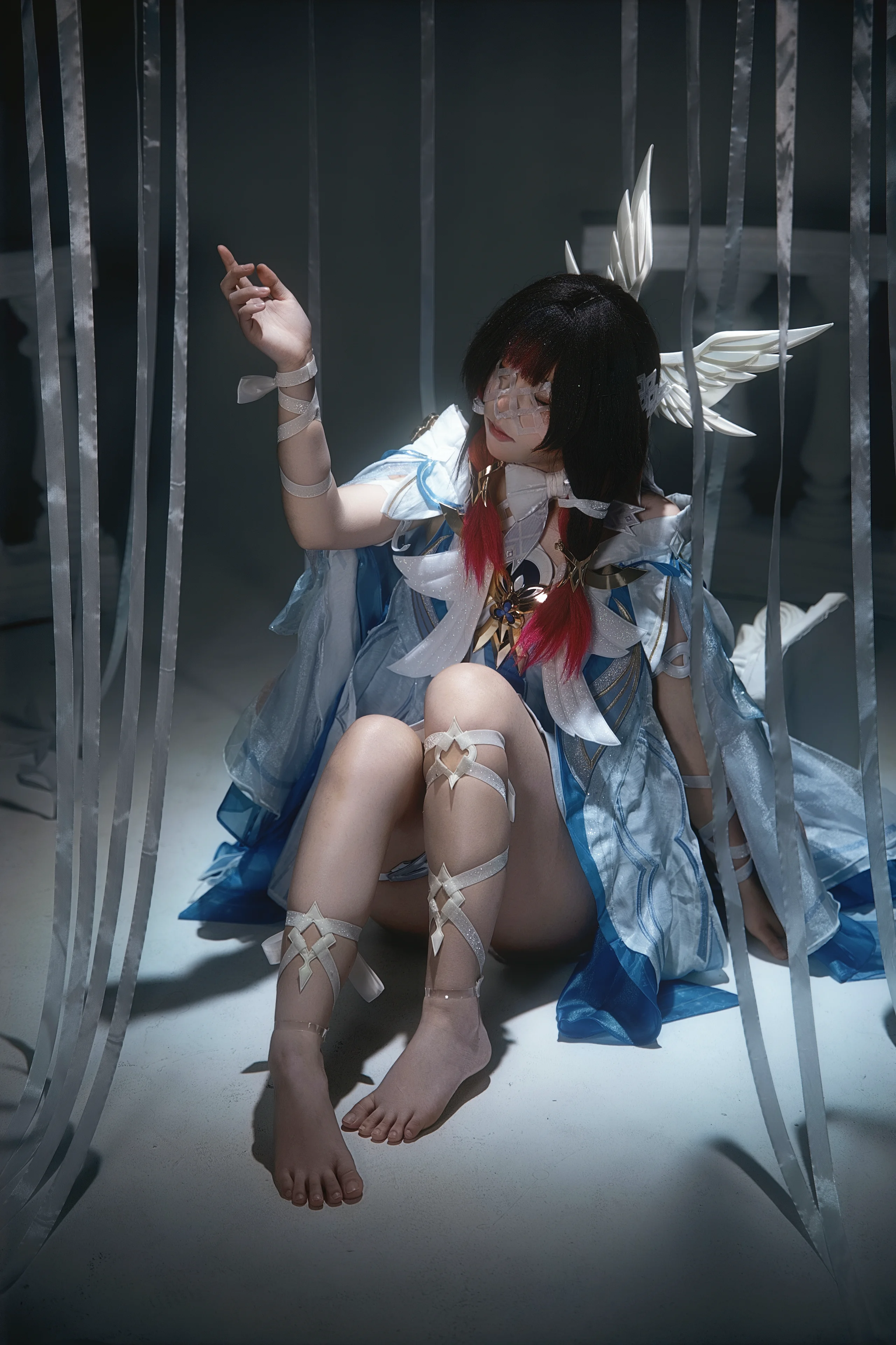 【哥伦比娅cos】少女的月色，静谧中的羽翼 - 第 2 张