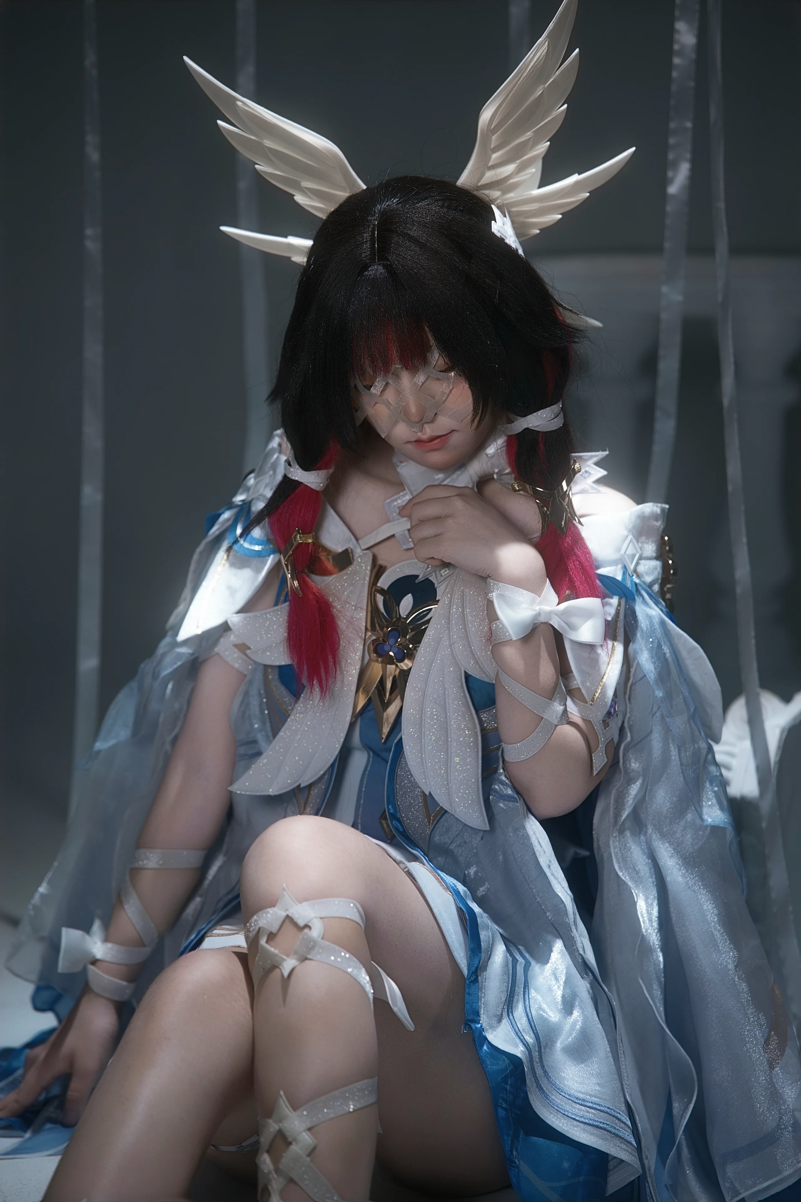 【哥倫比婭cos】月光下的白鴿與靜謐之翼 - 第 3 張