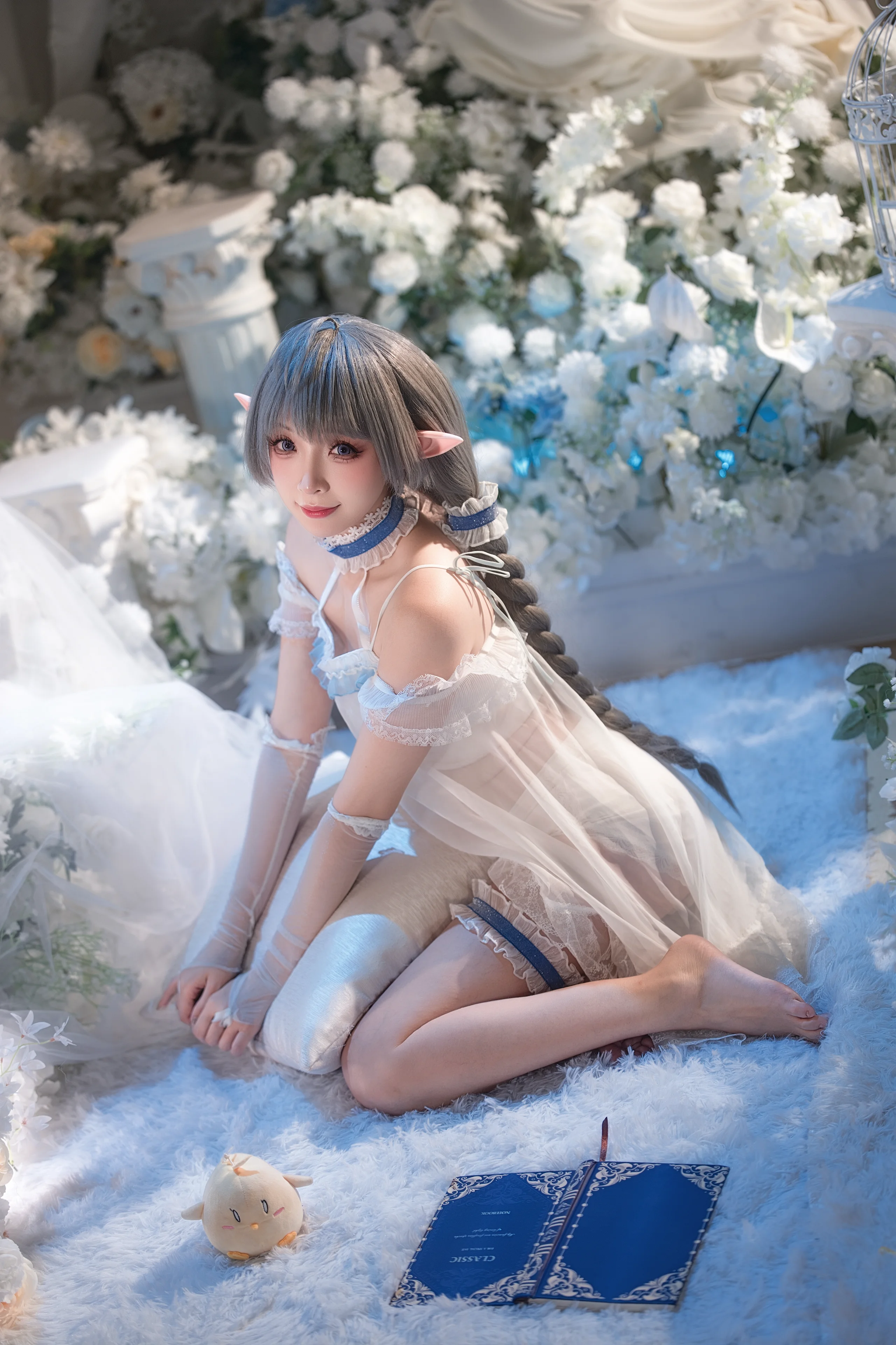 【埃佛森cos】在繁花与梦境中的曼妙时刻 - 第 1 张