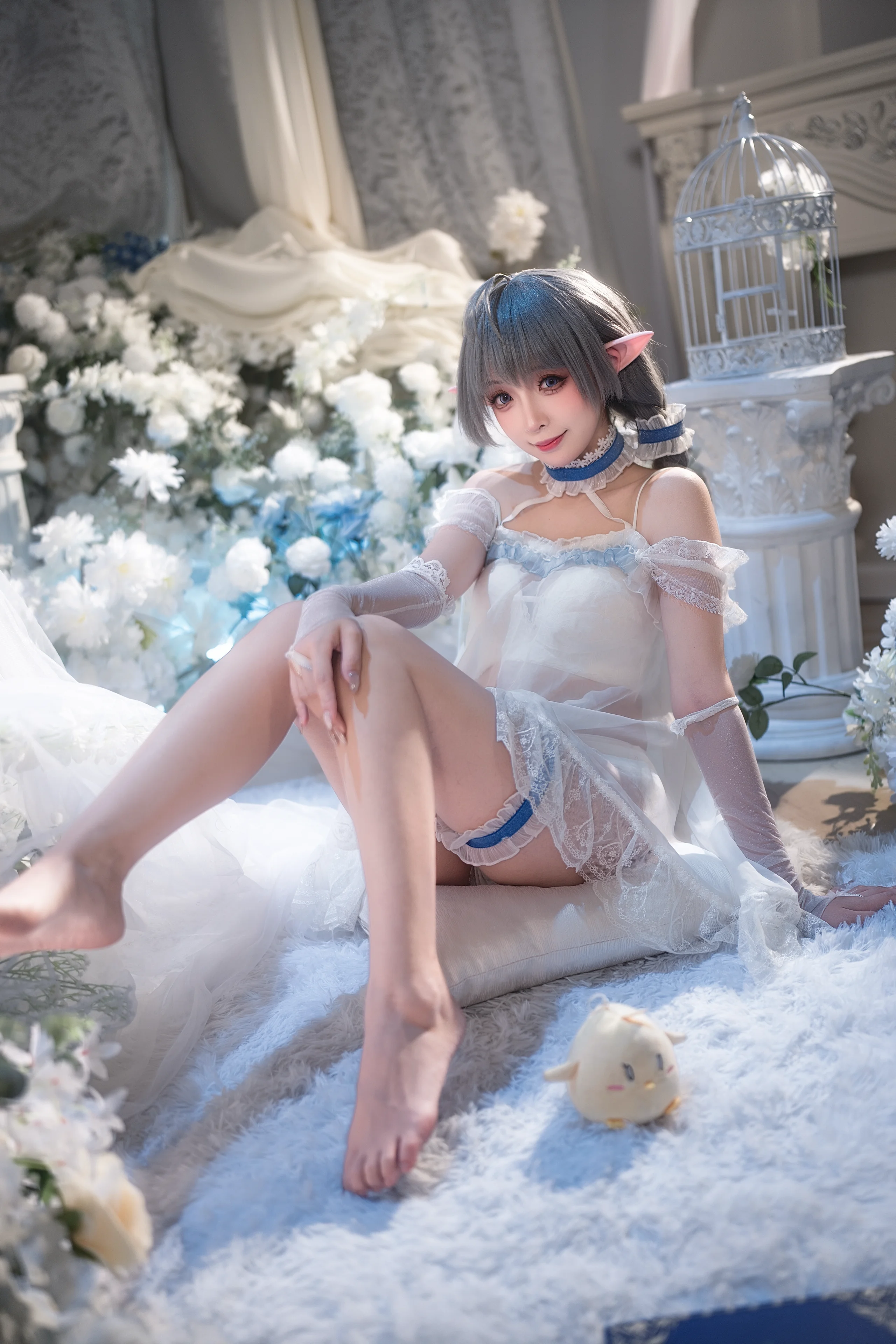 【埃佛森cos】碧蓝航线的温柔午后，精灵与书本的邂逅 - 第 1 张