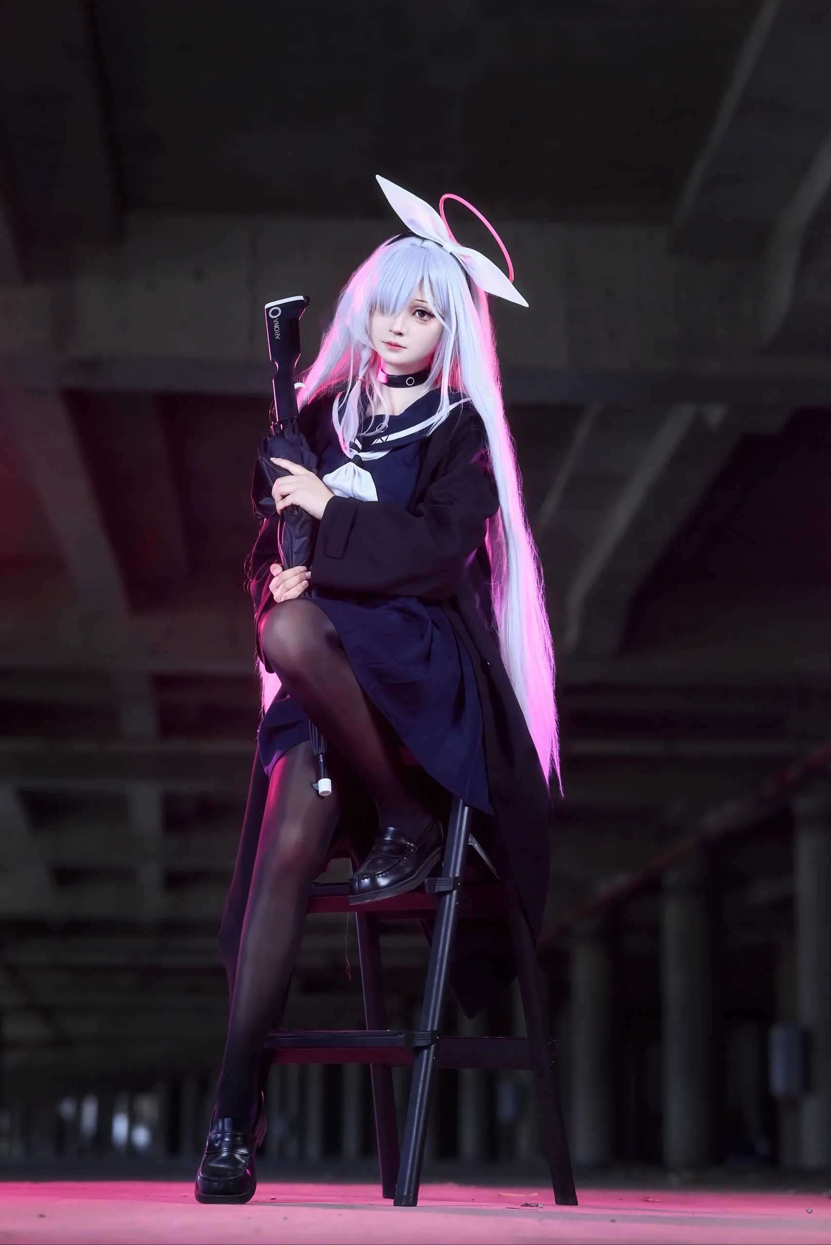 【普拉娜cos】蔚蓝档案中的静谧守护者 - 第 1 张