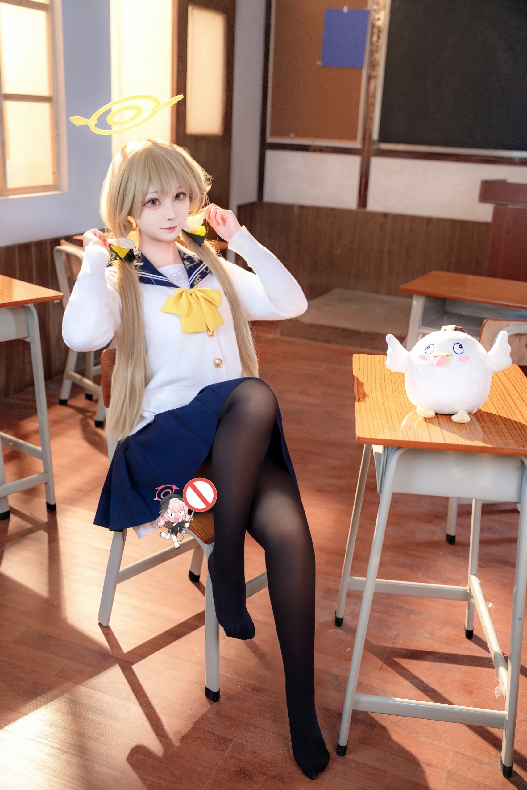 【日富美cos】午後教室裡的蔚藍檔案時光 - 第 1 張