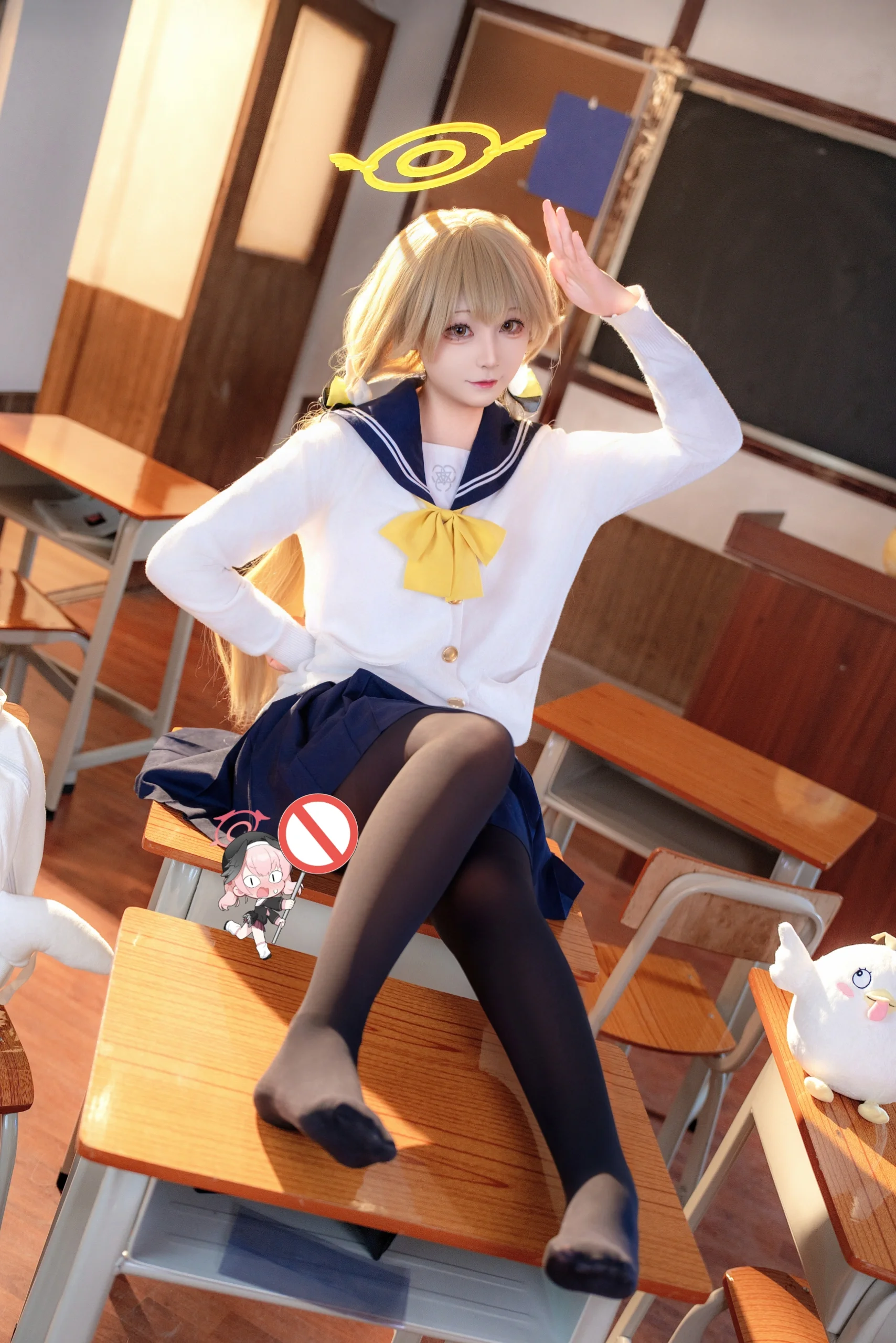 【日富美cos】午後教室裡的蔚藍檔案時光 - 第 3 張