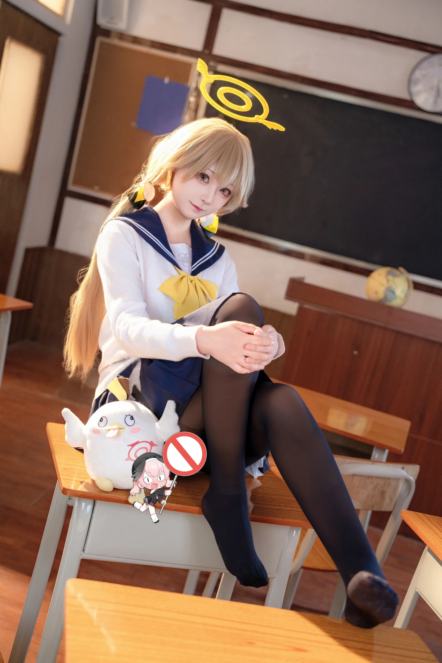 【日富美cos】午後教室裡的蔚藍檔案時光 - 第 4 張