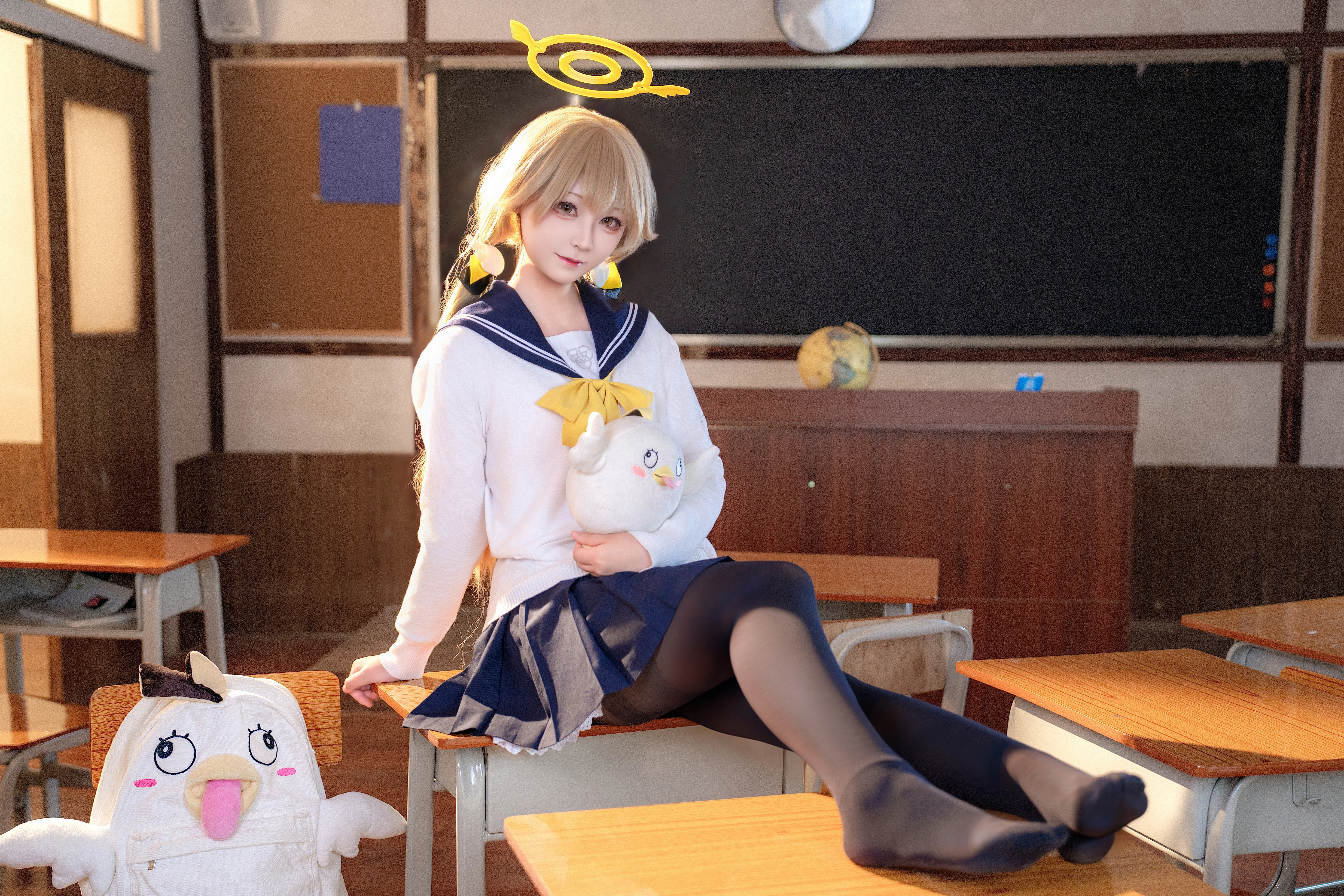 【日富美cos】午後教室裡的蔚藍檔案時光 - 第 5 張