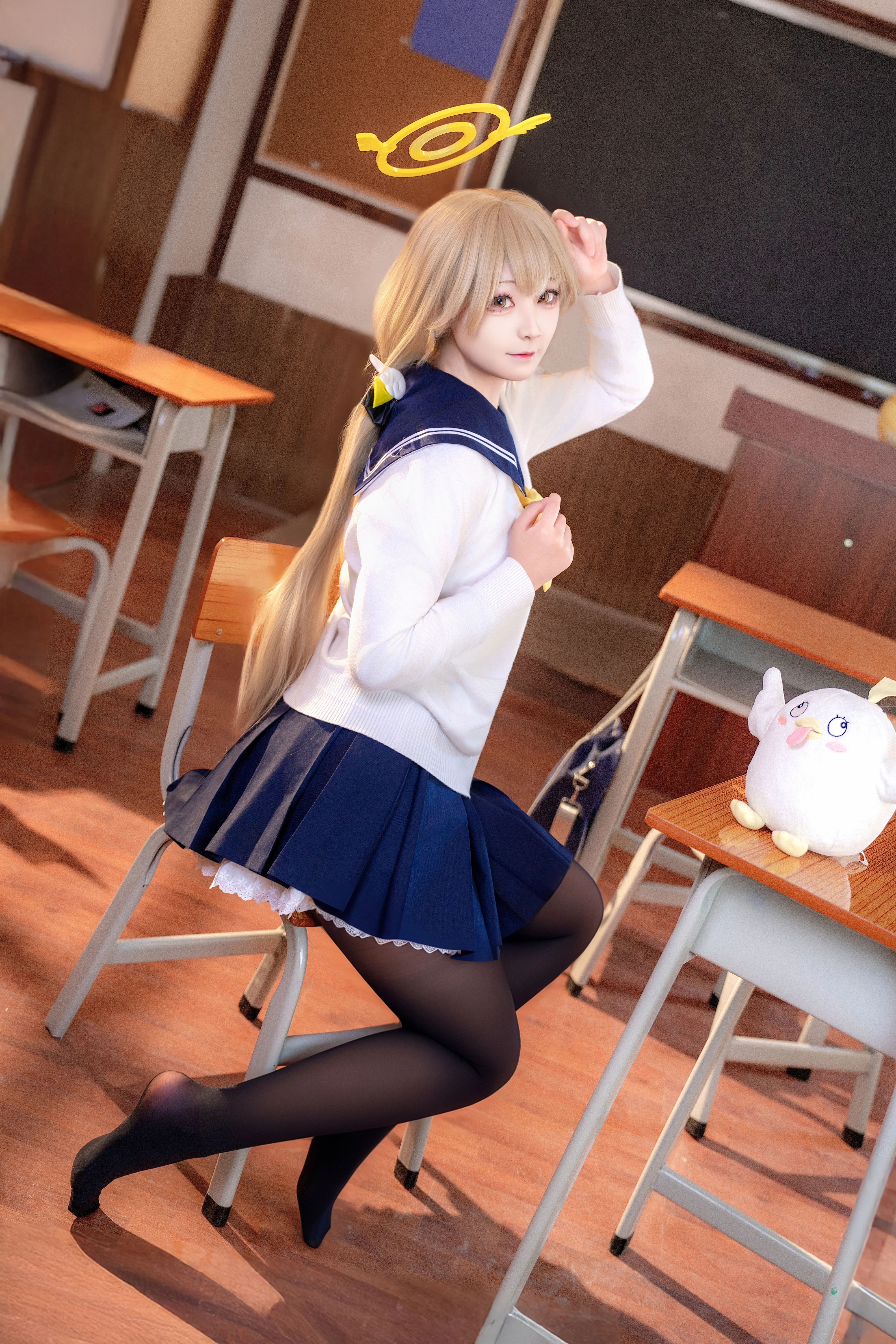 【日富美cos】午後教室裡的蔚藍檔案時光 - 第 6 張