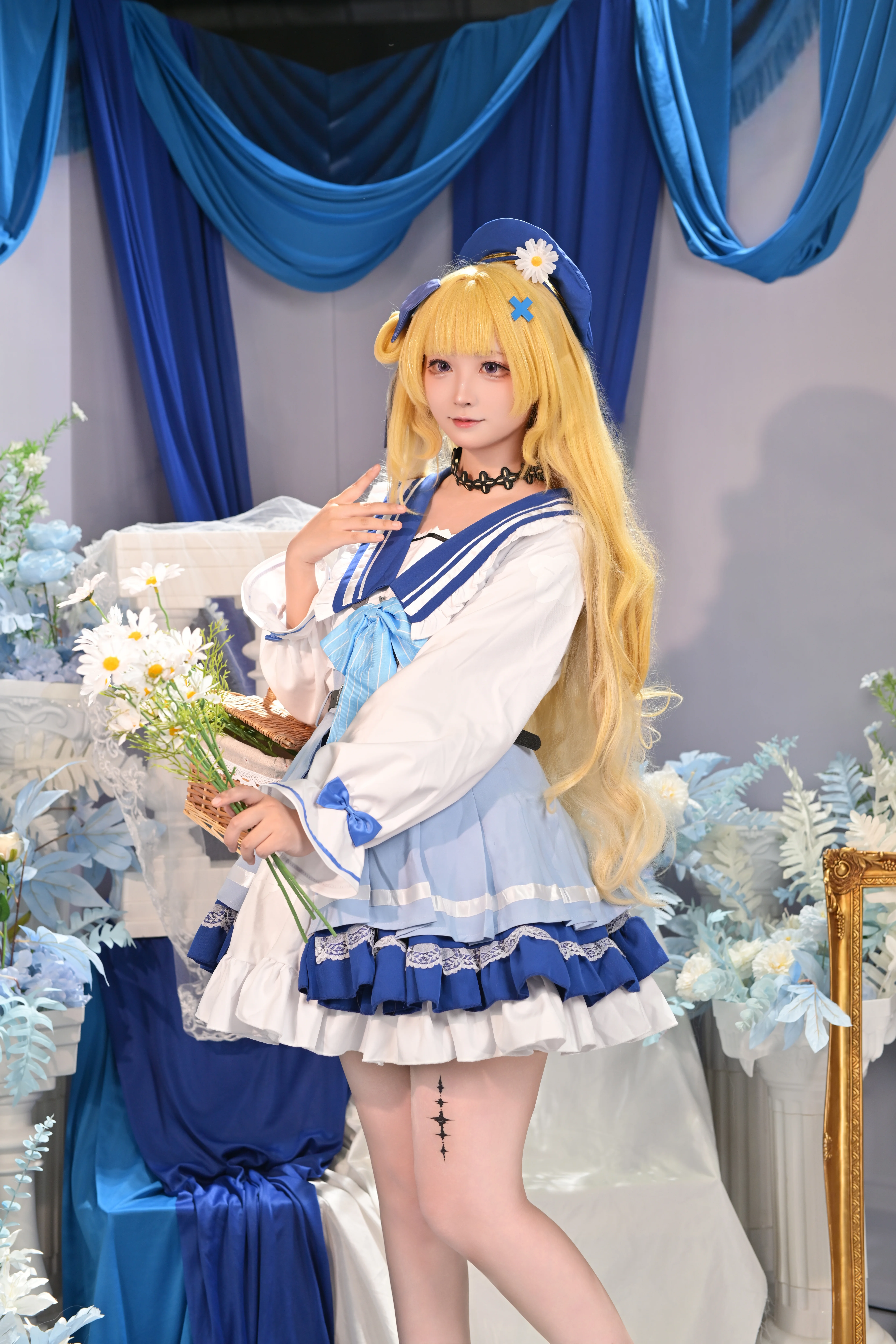 【フィービー コスプレ】『鳴潮』が織りなす青と白の海風、イベントの通行人目線から溢れる癒やし感 - 5 枚目