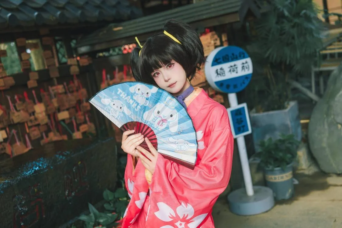 【無名 コスプレ】甲鉄城のカバネリ、和風の夏に佇む穂積 - 6 枚目
