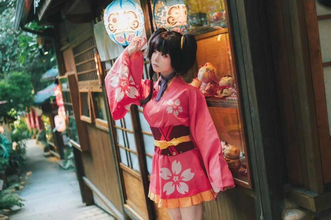 【無名 コスプレ】甲鉄城のカバネリ、和風の夏に佇む穂積 - 9 枚目