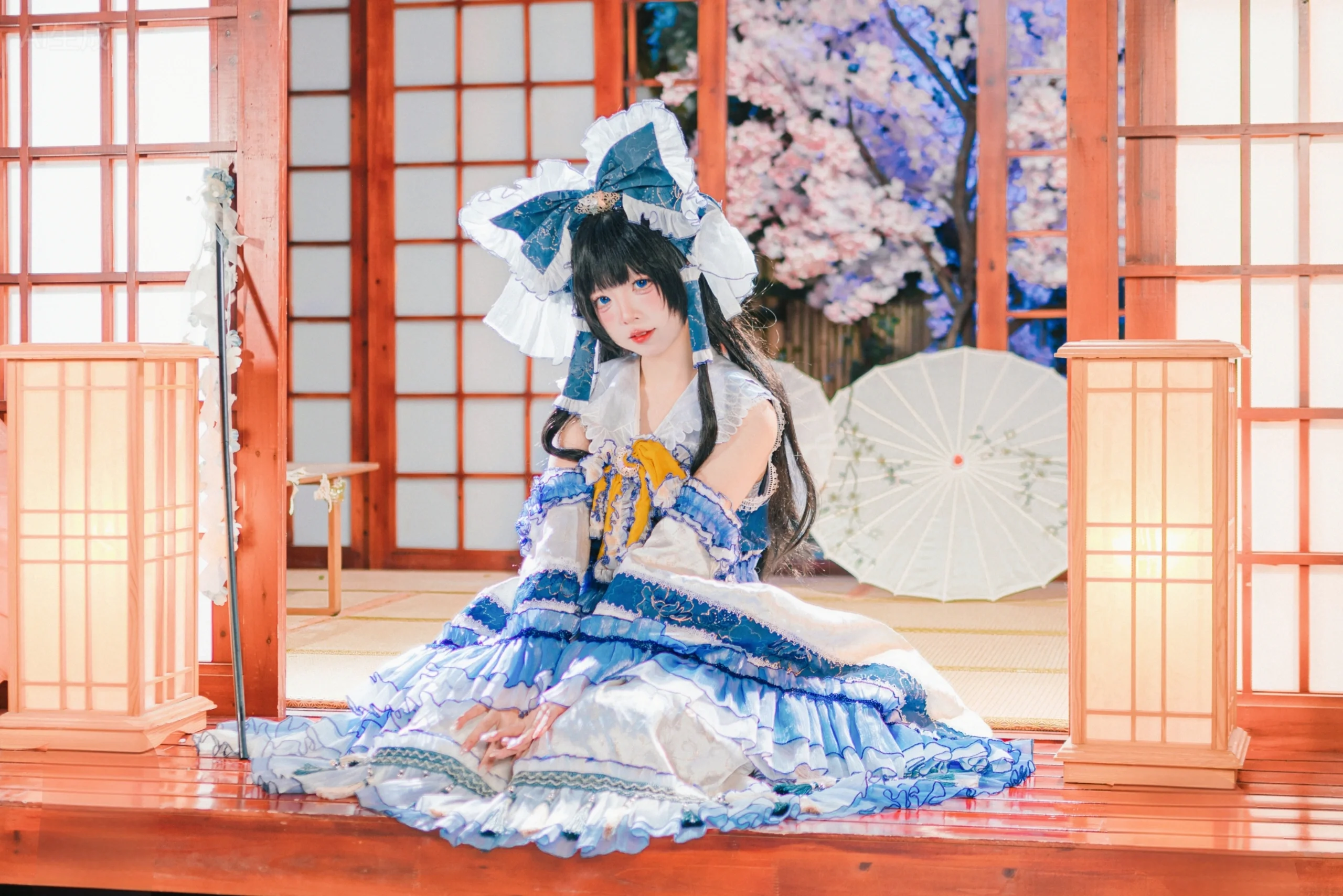 【灵梦cos】在和风空间中捕捉博丽神社的宁静 - 第14张
