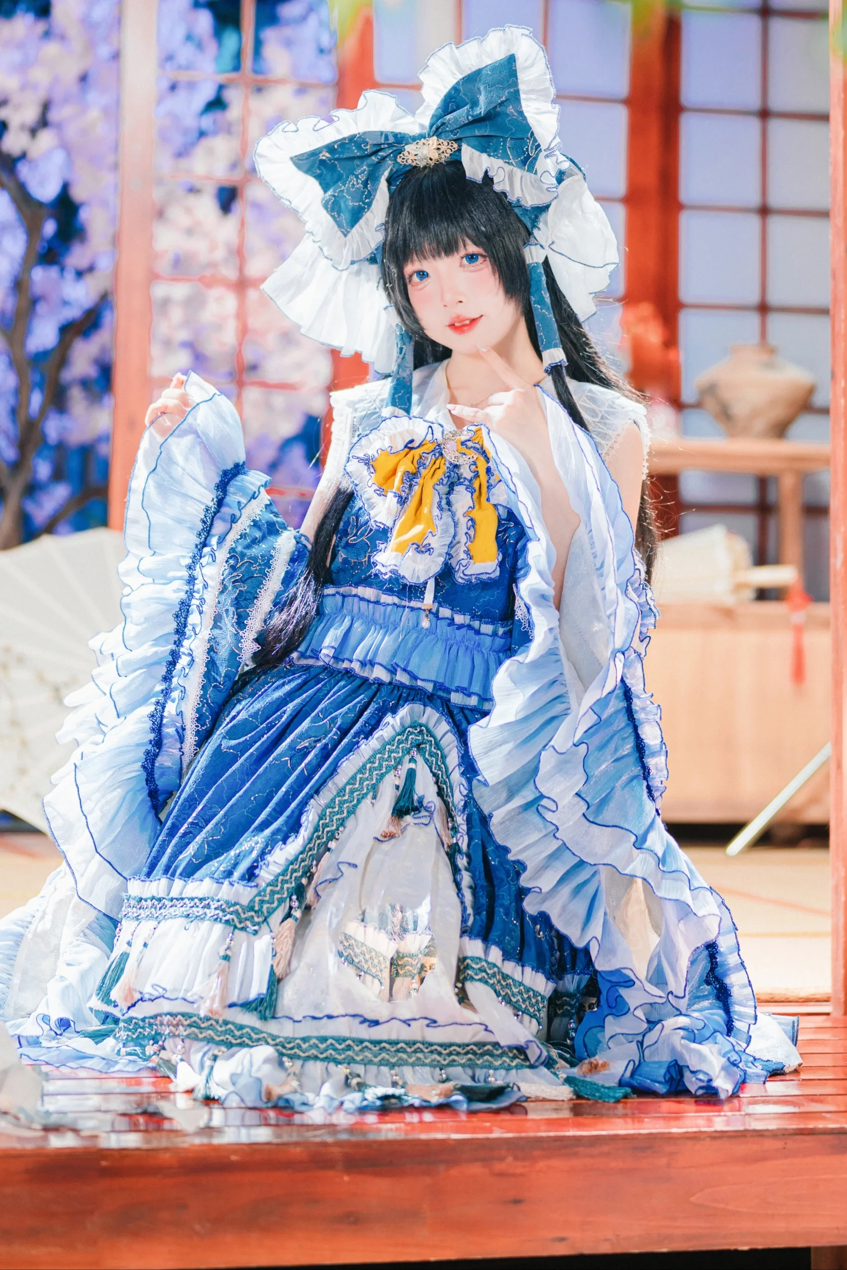 【灵梦cos】在和风空间中捕捉博丽神社的宁静 - 第9张