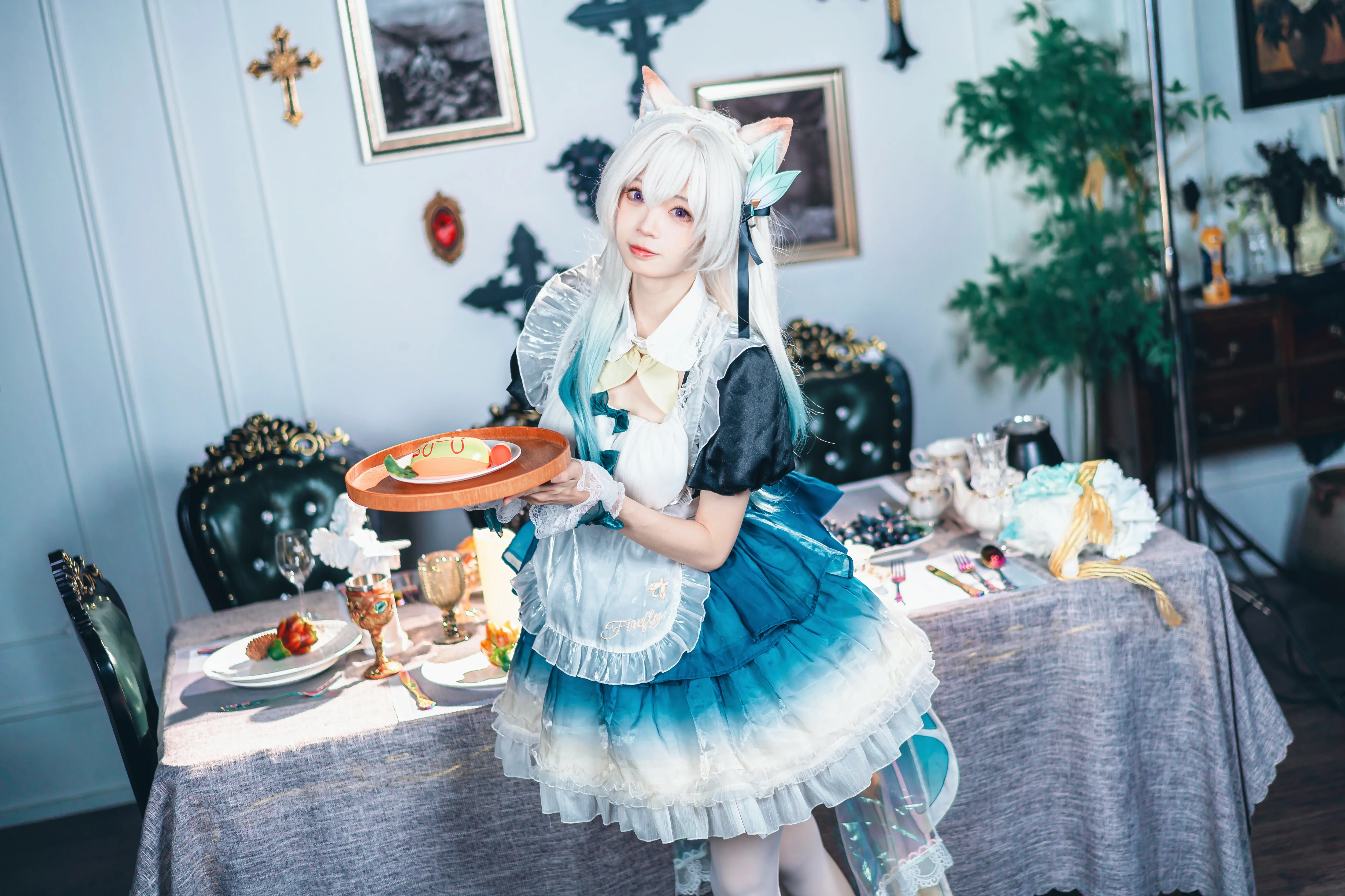 【流萤cos】在崩坏星穹铁道中捕捉流萤的瞬间 - 第 4 张