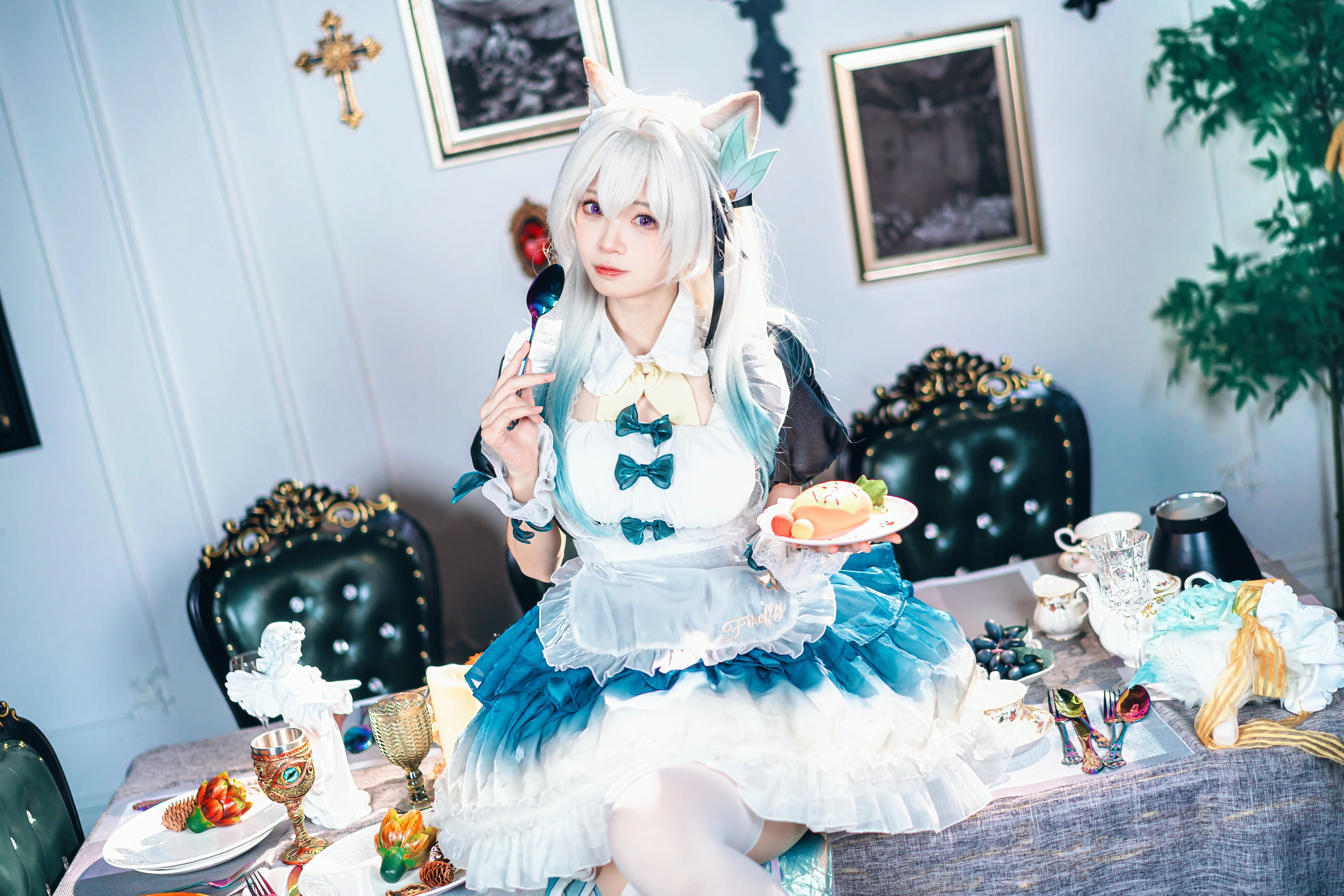 【流萤cos】在崩坏星穹铁道中捕捉流萤的瞬间 - 第 8 张