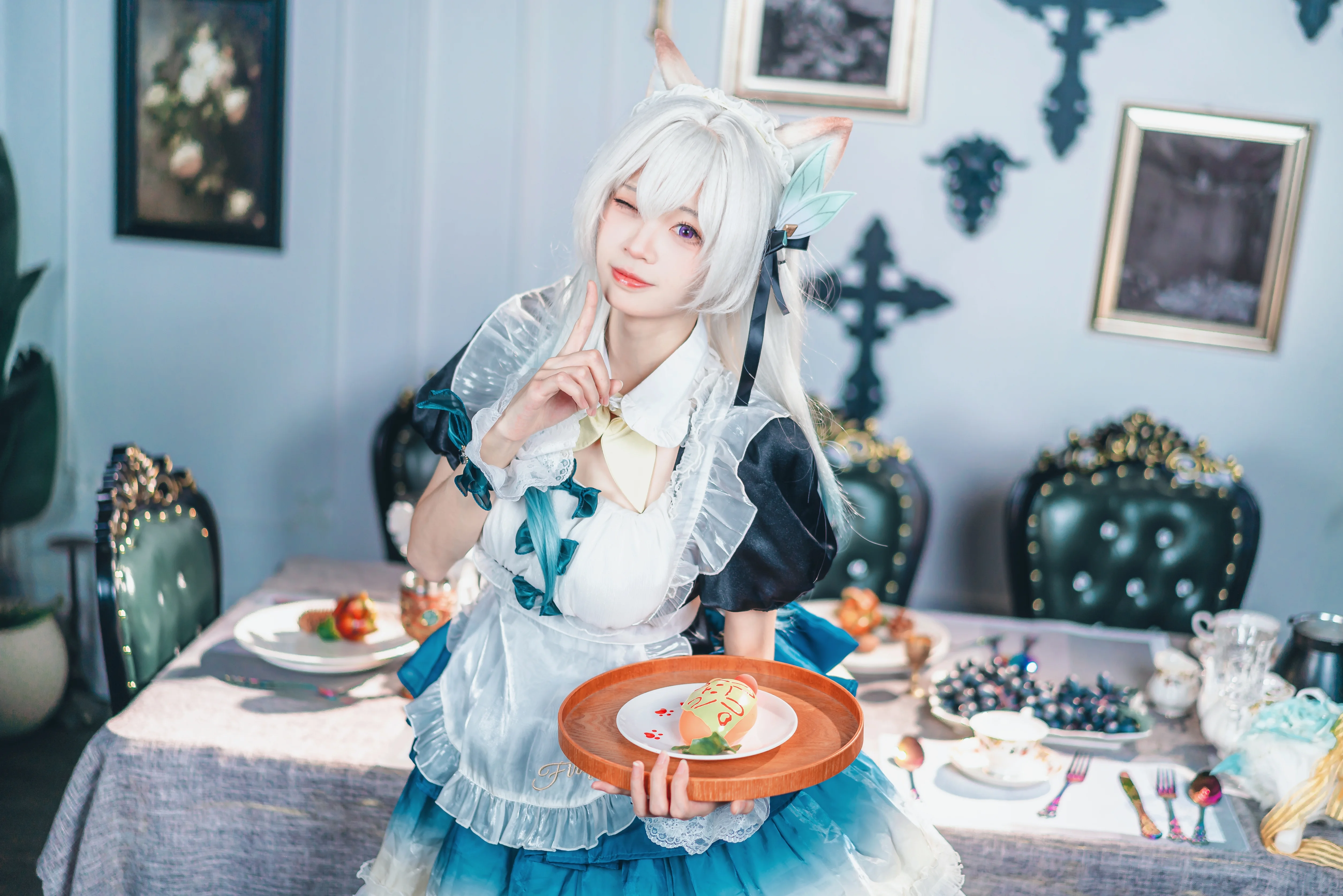 【流萤cos】在崩坏星穹铁道中捕捉流萤的瞬间 - 第 9 张